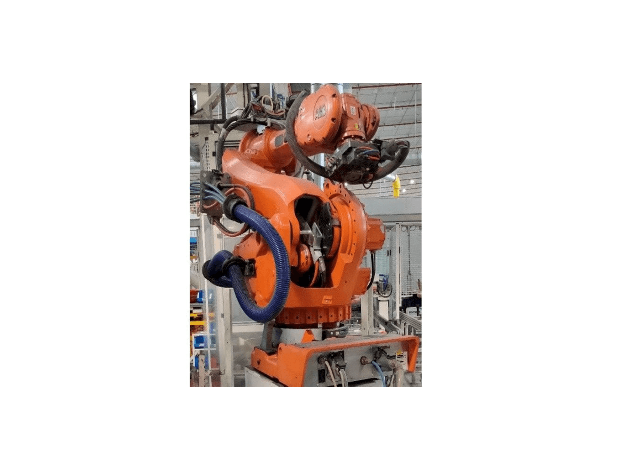 Left side view of ABB IRB 6600-175/2.55 machine