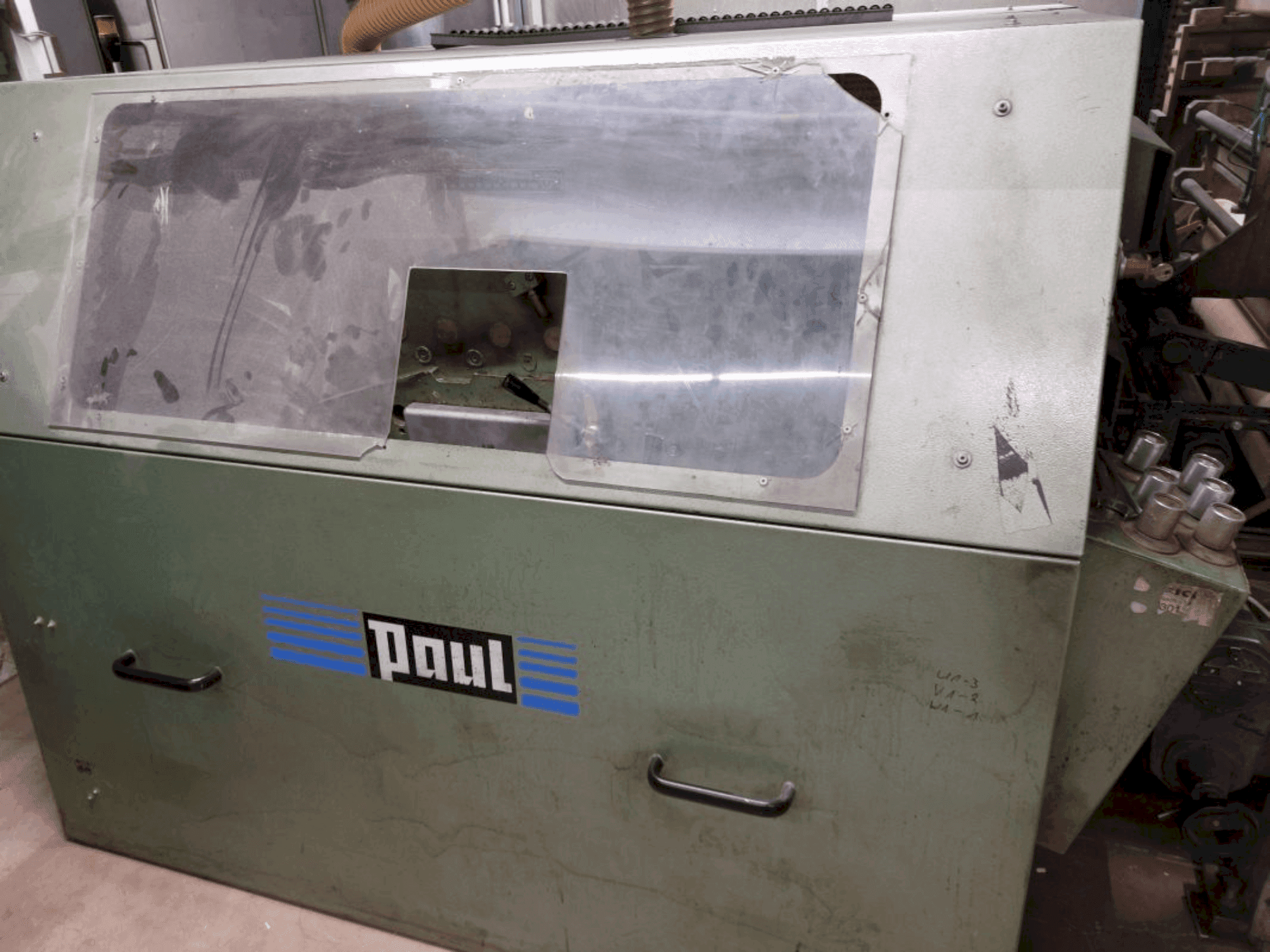 Front view of Paul Reinhardt K34G / 1500 machine