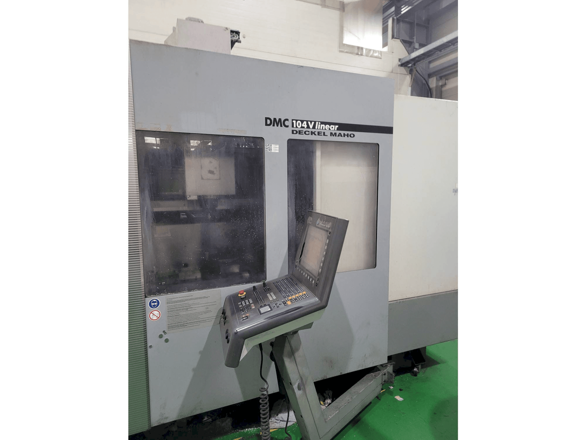 Front view of DECKEL MAHO DMC 104 V machine