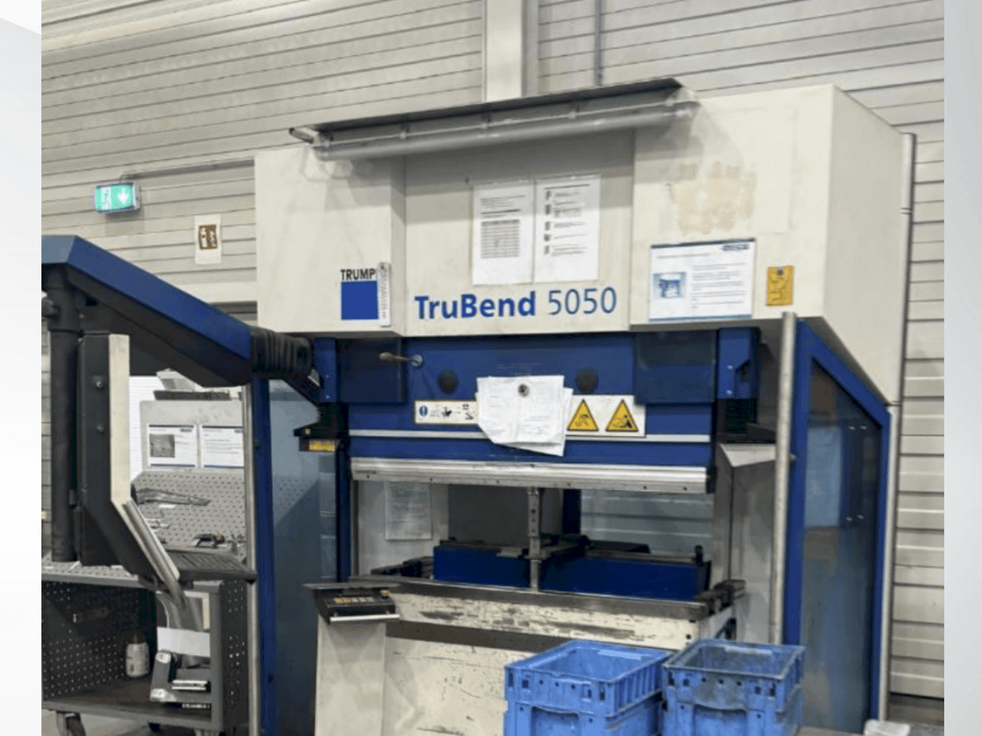 Front view of TRUMPF TruBend V5050 machine