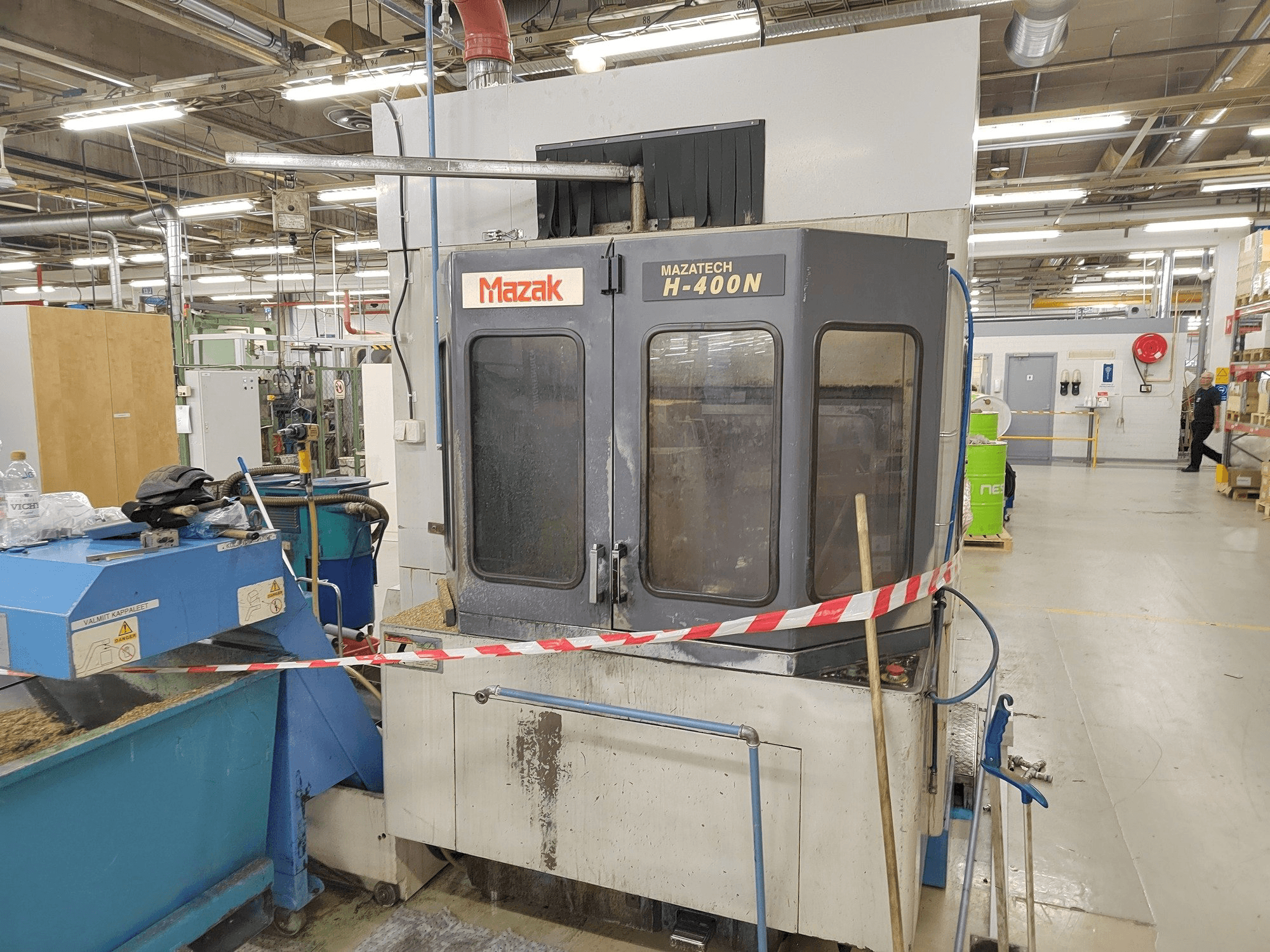 Front view of Mazak H-400N machine