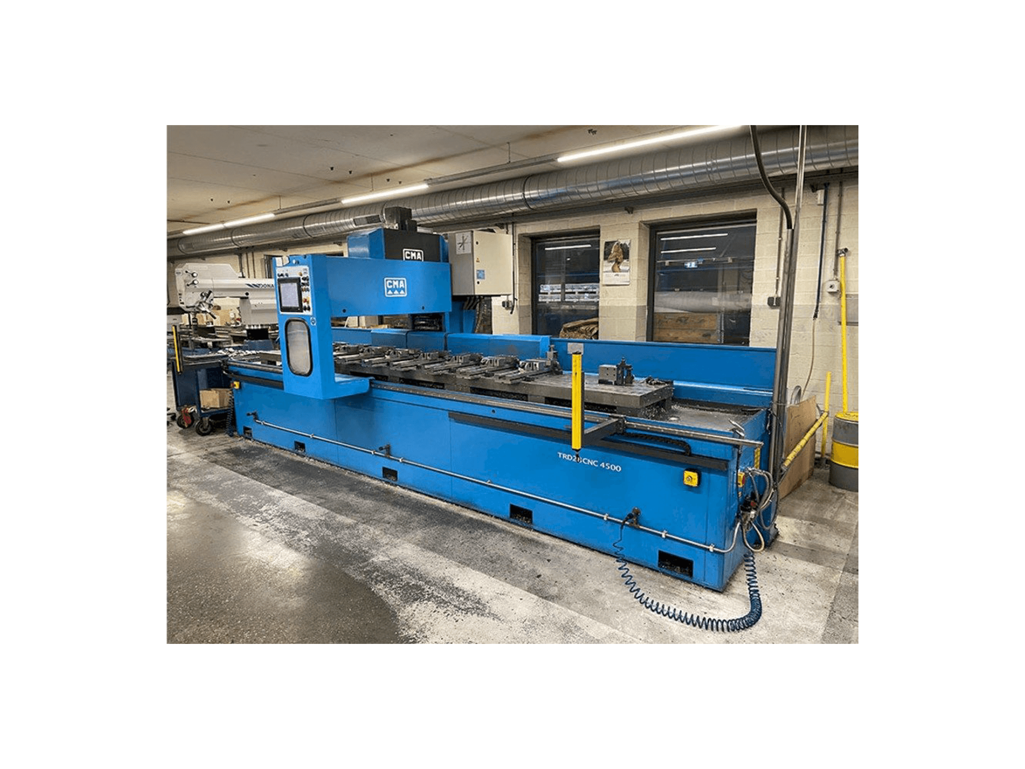 Front view of CMA TRD28CNC 4500 machine