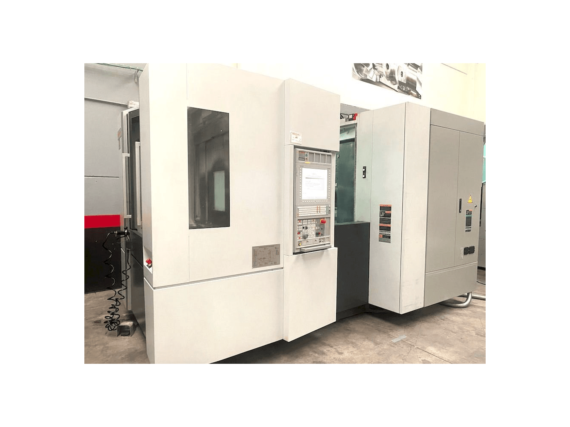 Front view of MORI SEIKI NH 5000 DCG machine