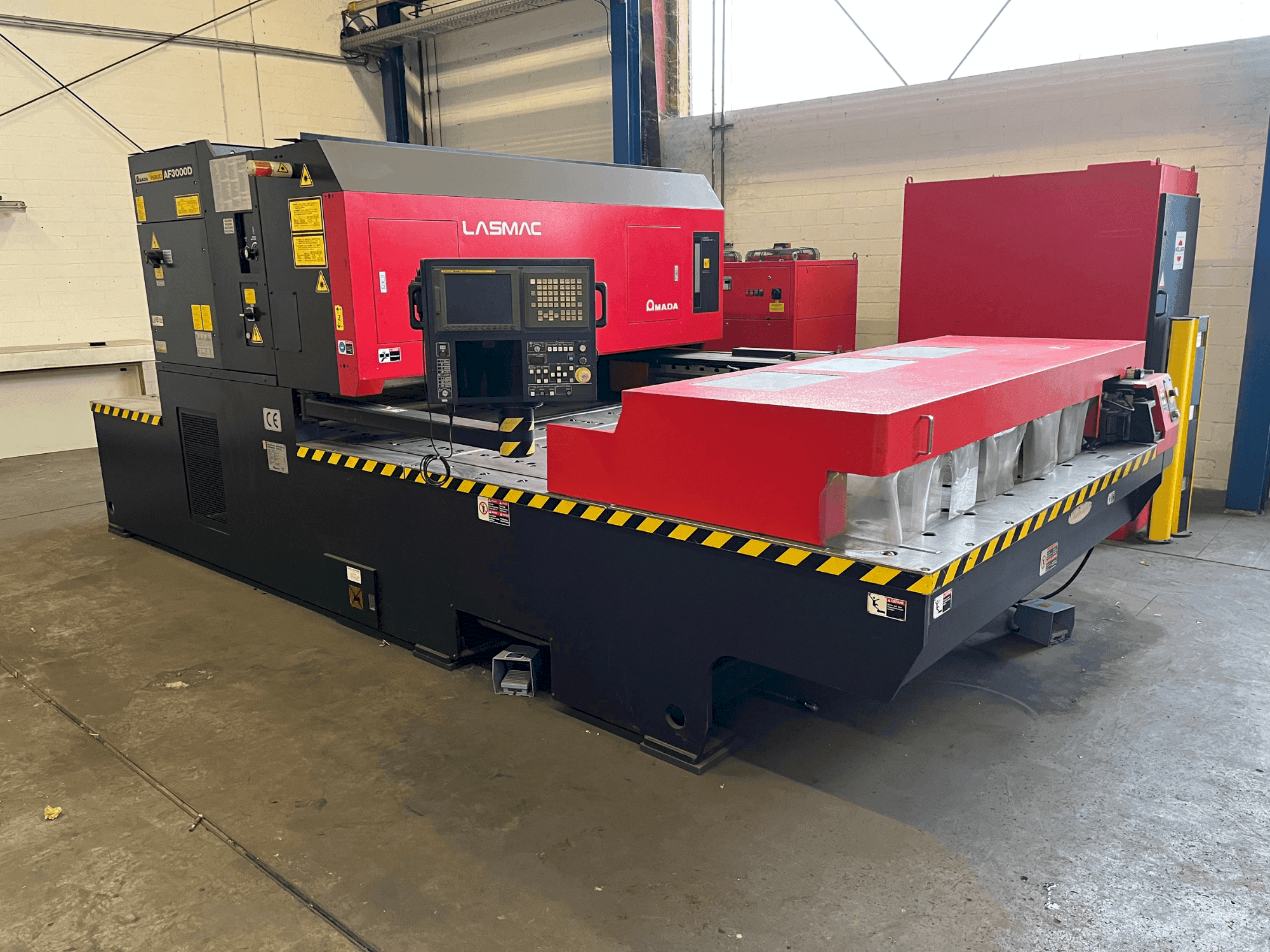 Front view of AMADA LC-2415 A3 machine