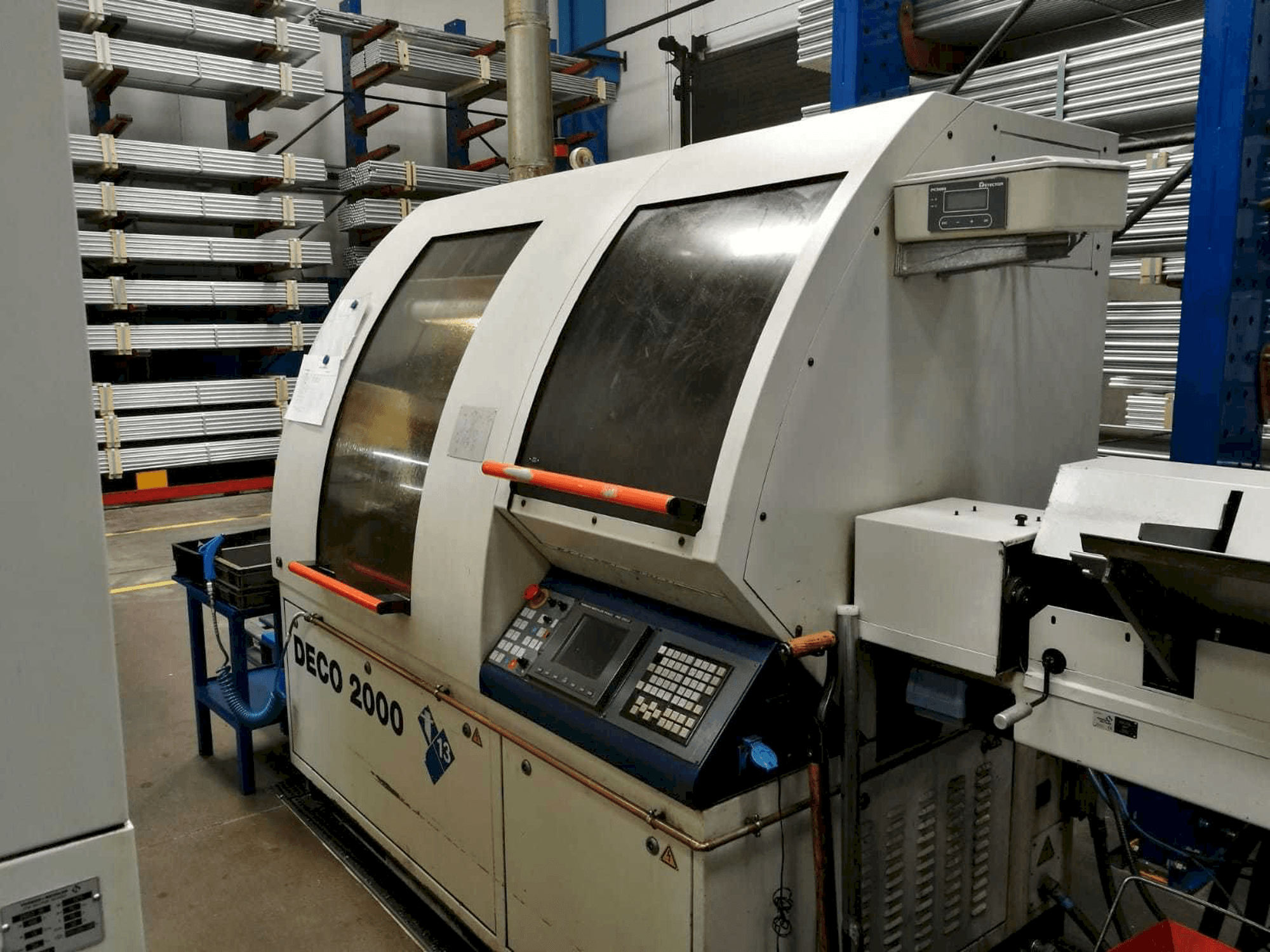 Front view of Bechler DECO 2000/13 machine