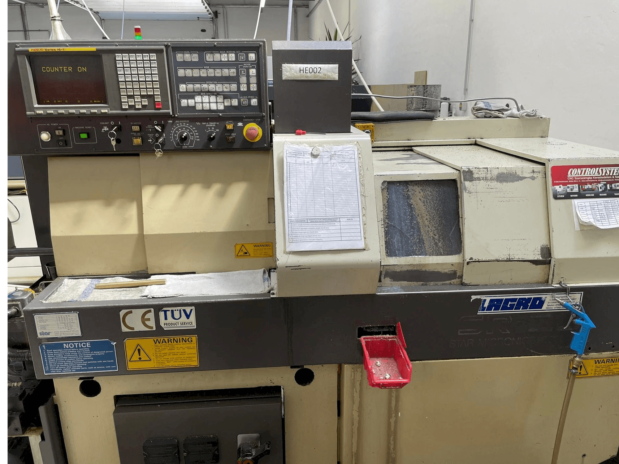 Front view of Star SR20 machine