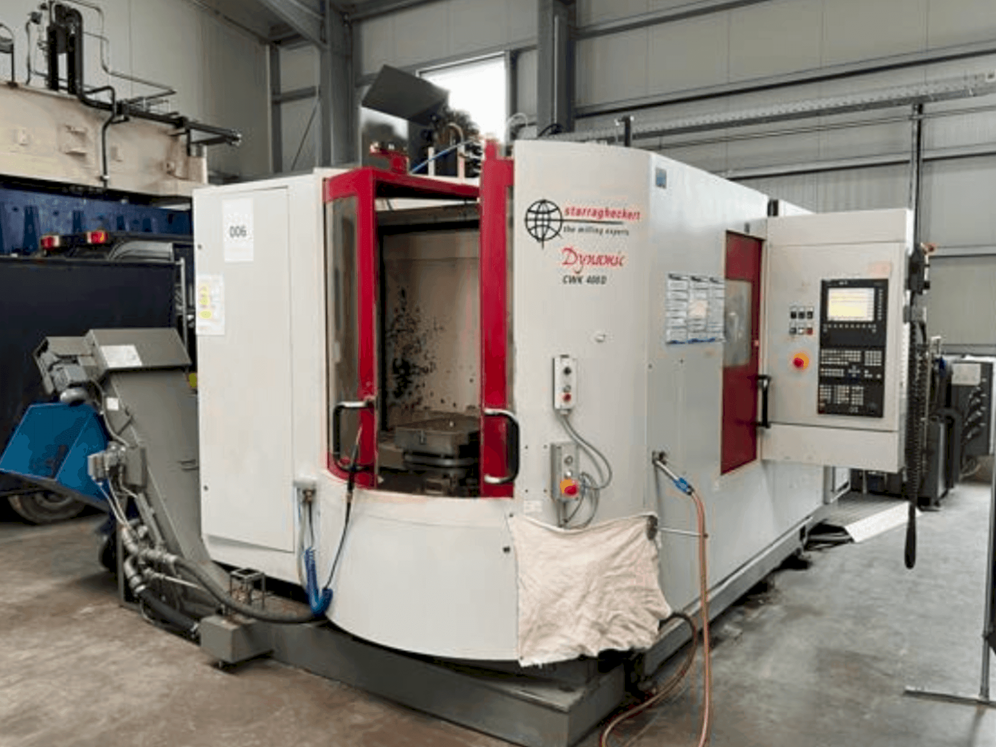 Front view of Starrag Heckert Dynamic CWK 400D machine