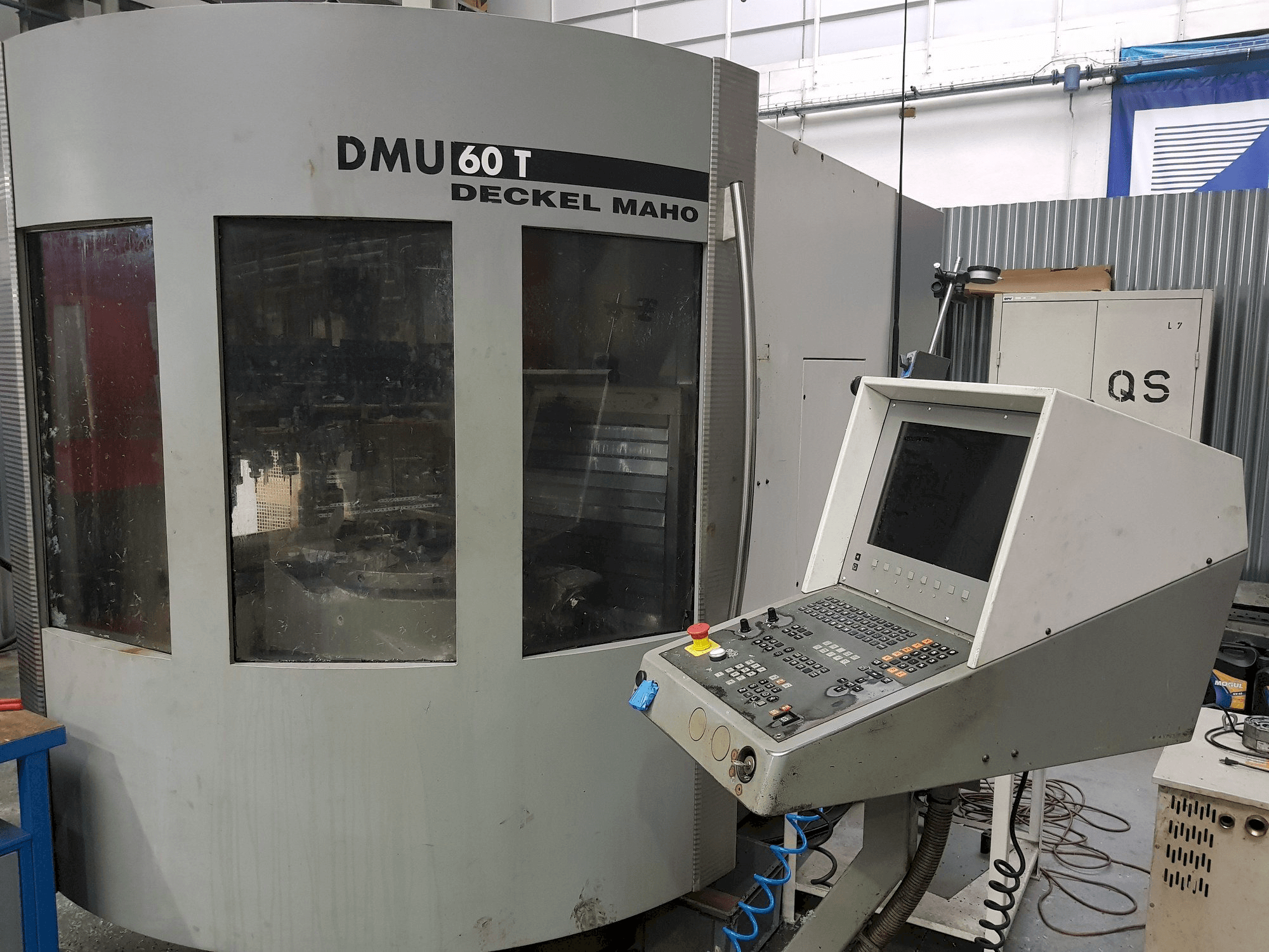 Front view of DECKEL MAHO DMU 60T machine