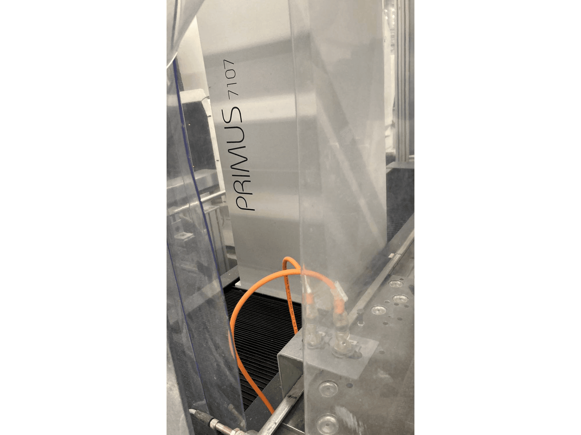 Detail of Mora Primus 7107 machine