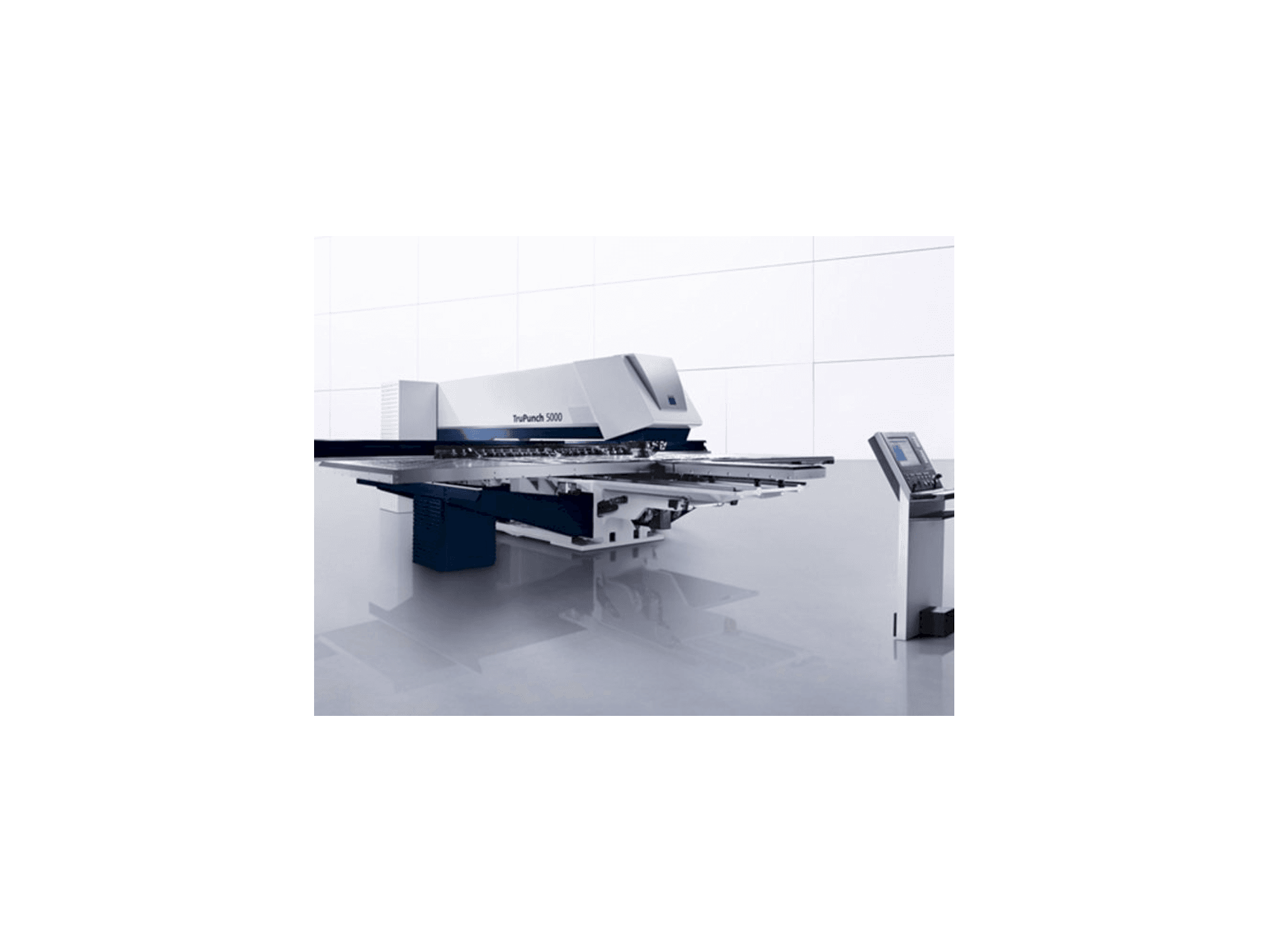 Front view of Trumpf TC 5000 machine
