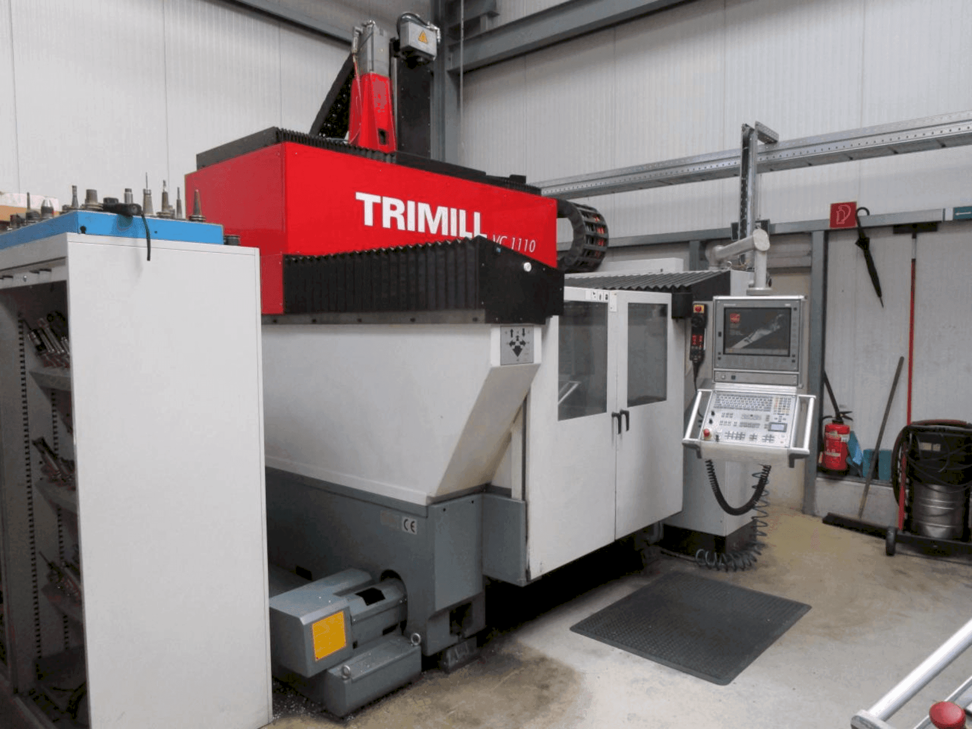 Front view of TRIMILL VC1110 machine