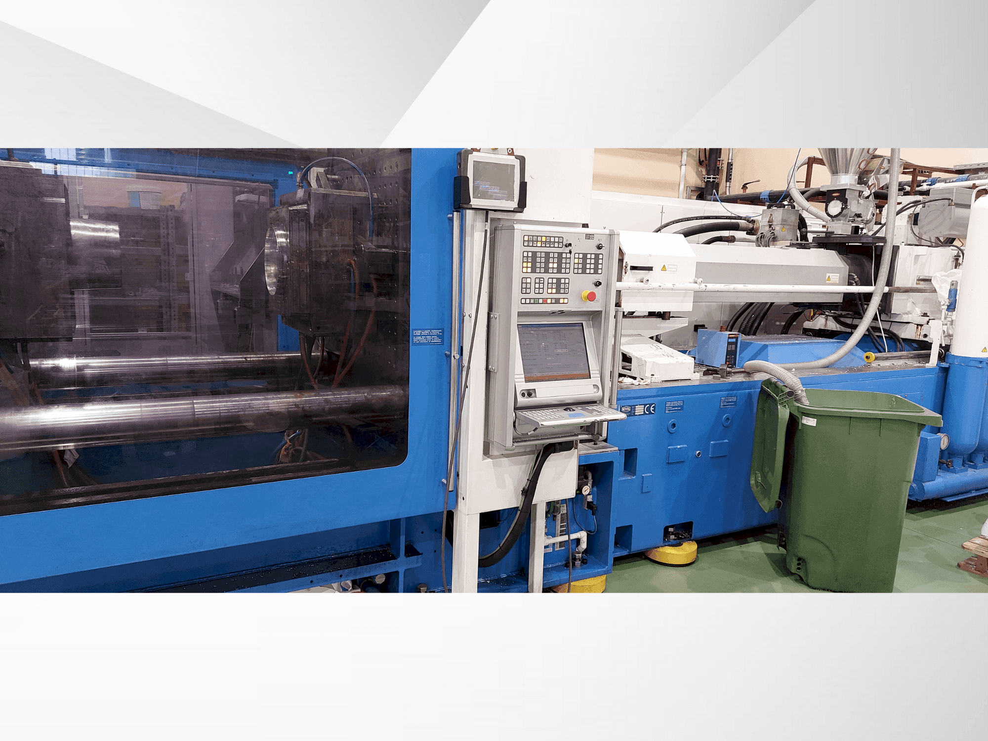 Front view of Netstal S 6000-5500E machine