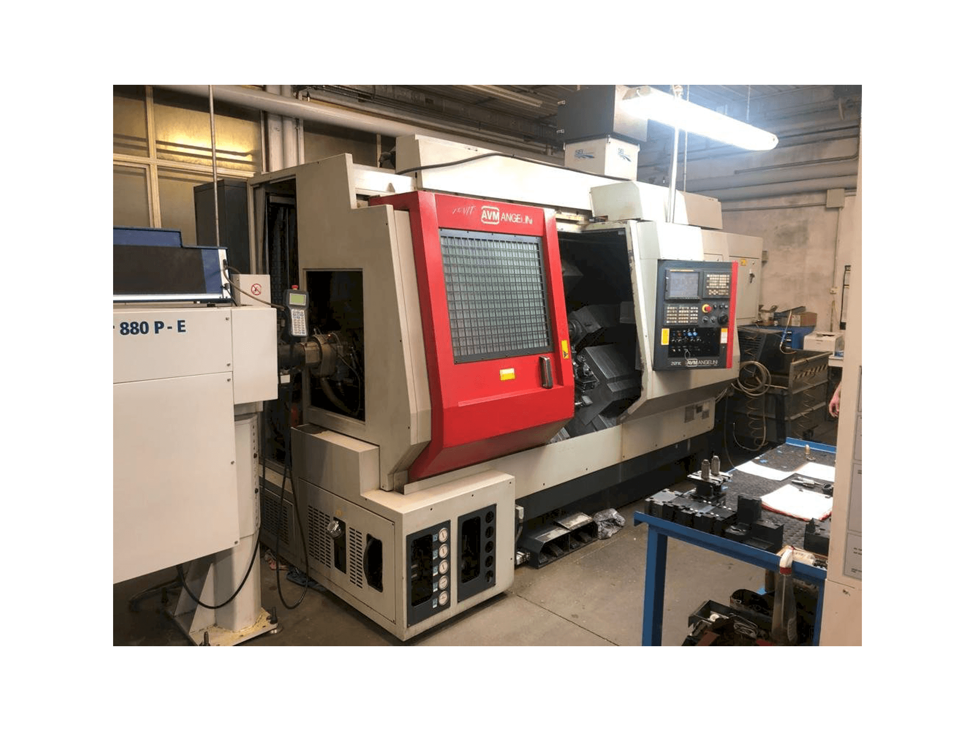 Front view of AVM Angelini Zenit machine