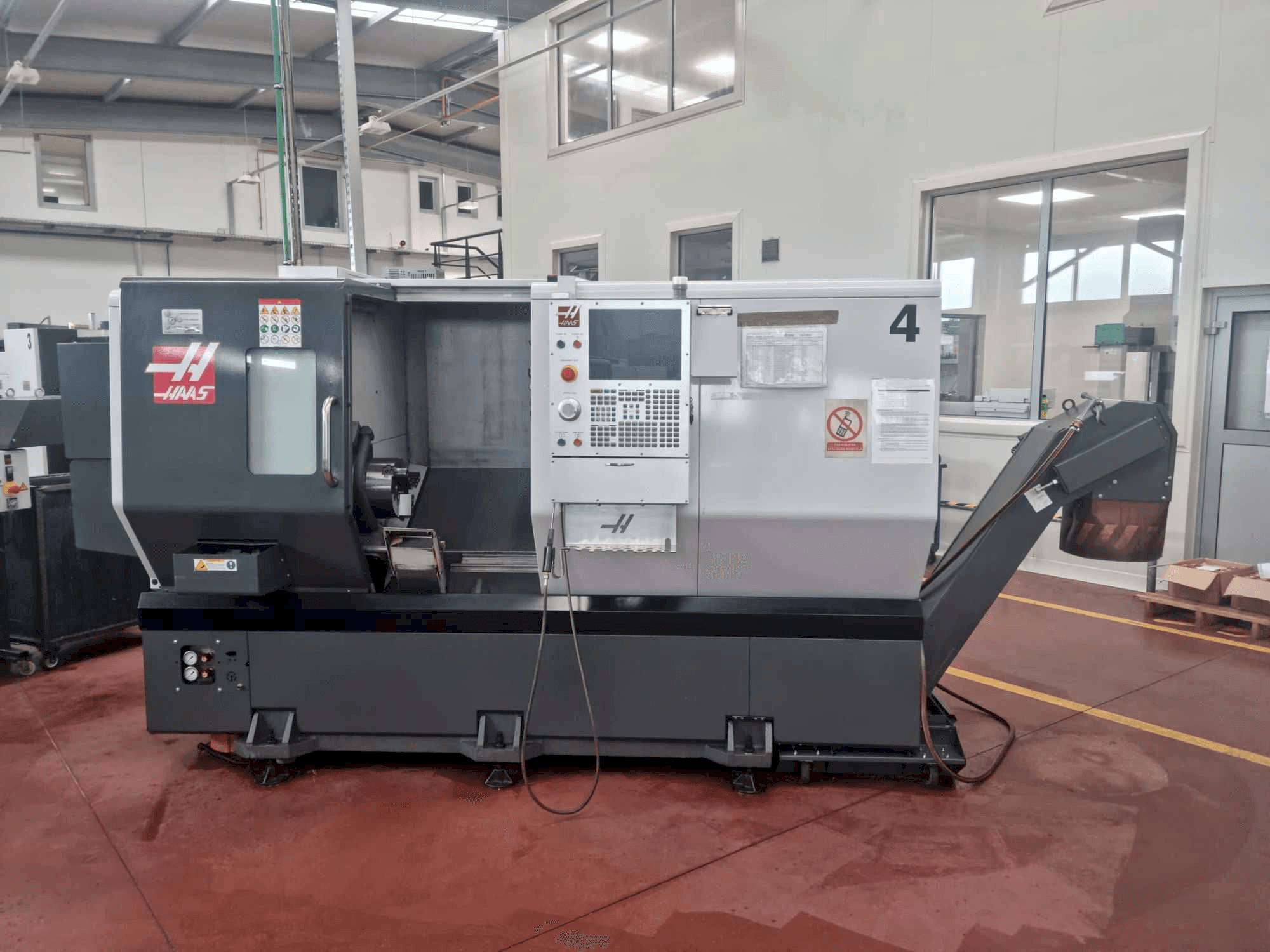 Front view of HAAS ST-30Y machine