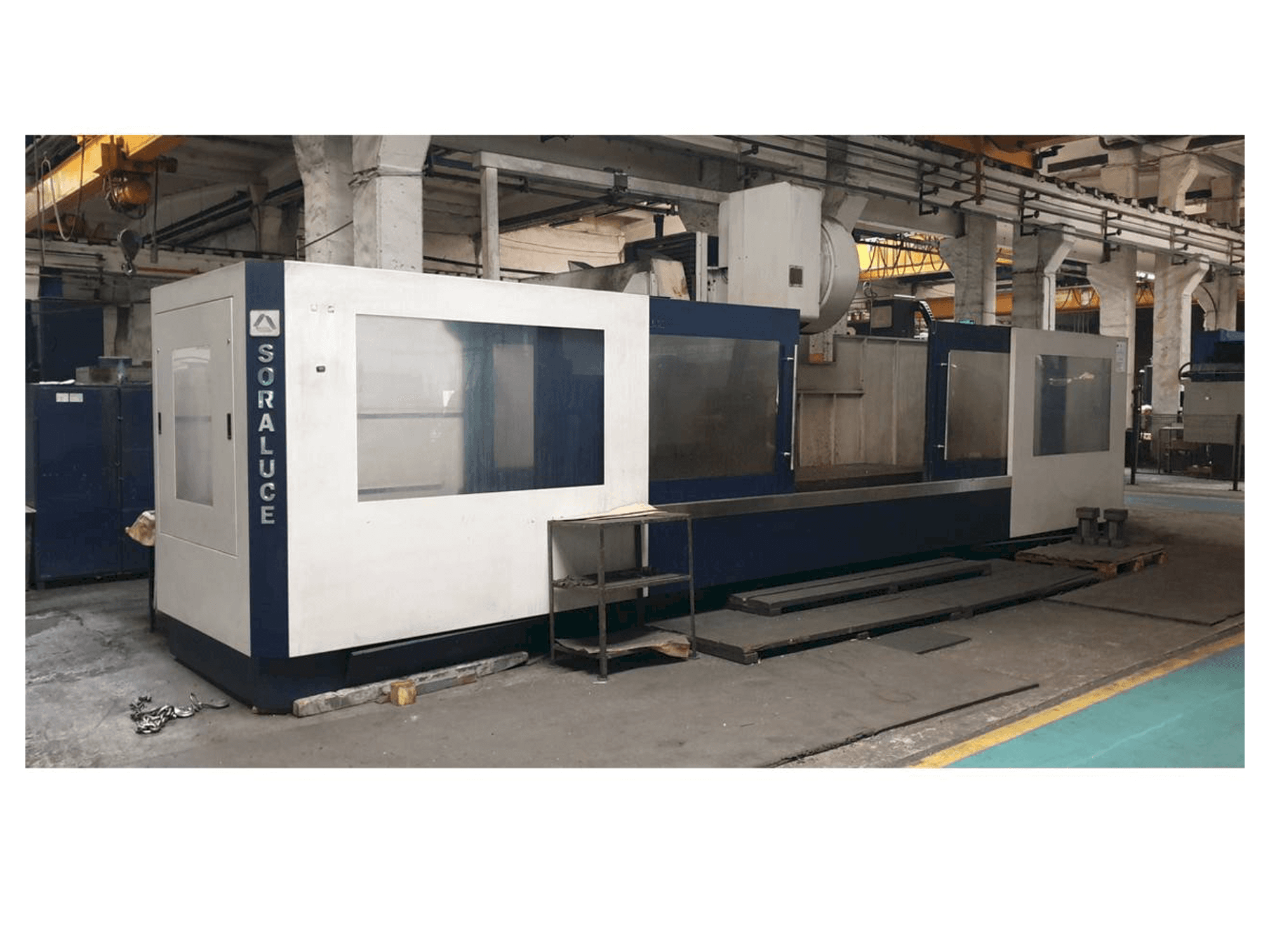 Front view of Soraluce TA 35 machine