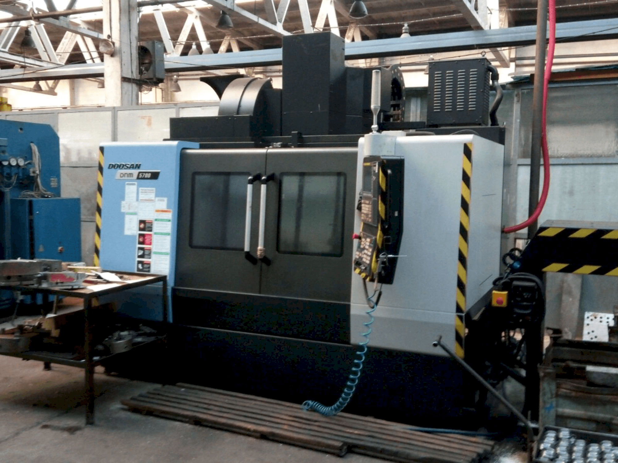 Front view of Doosan DNM 5700 machine