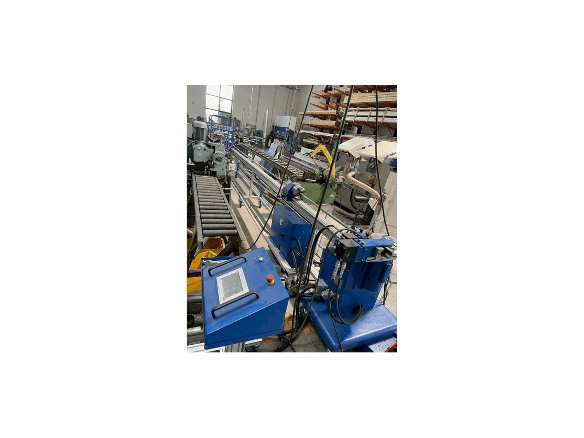 Front view of JUTEC 5060 machine