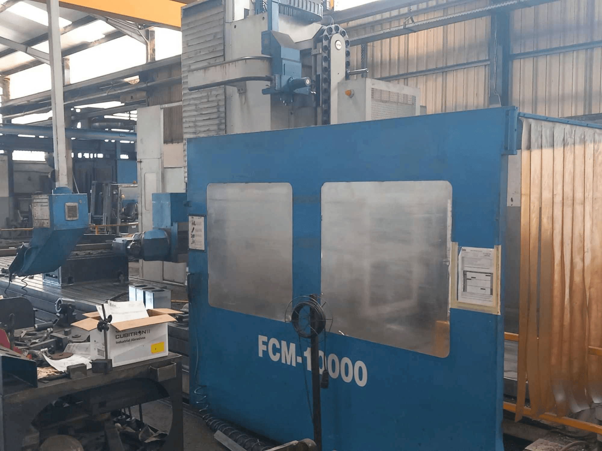 Front view of CME FCM-10000 machine