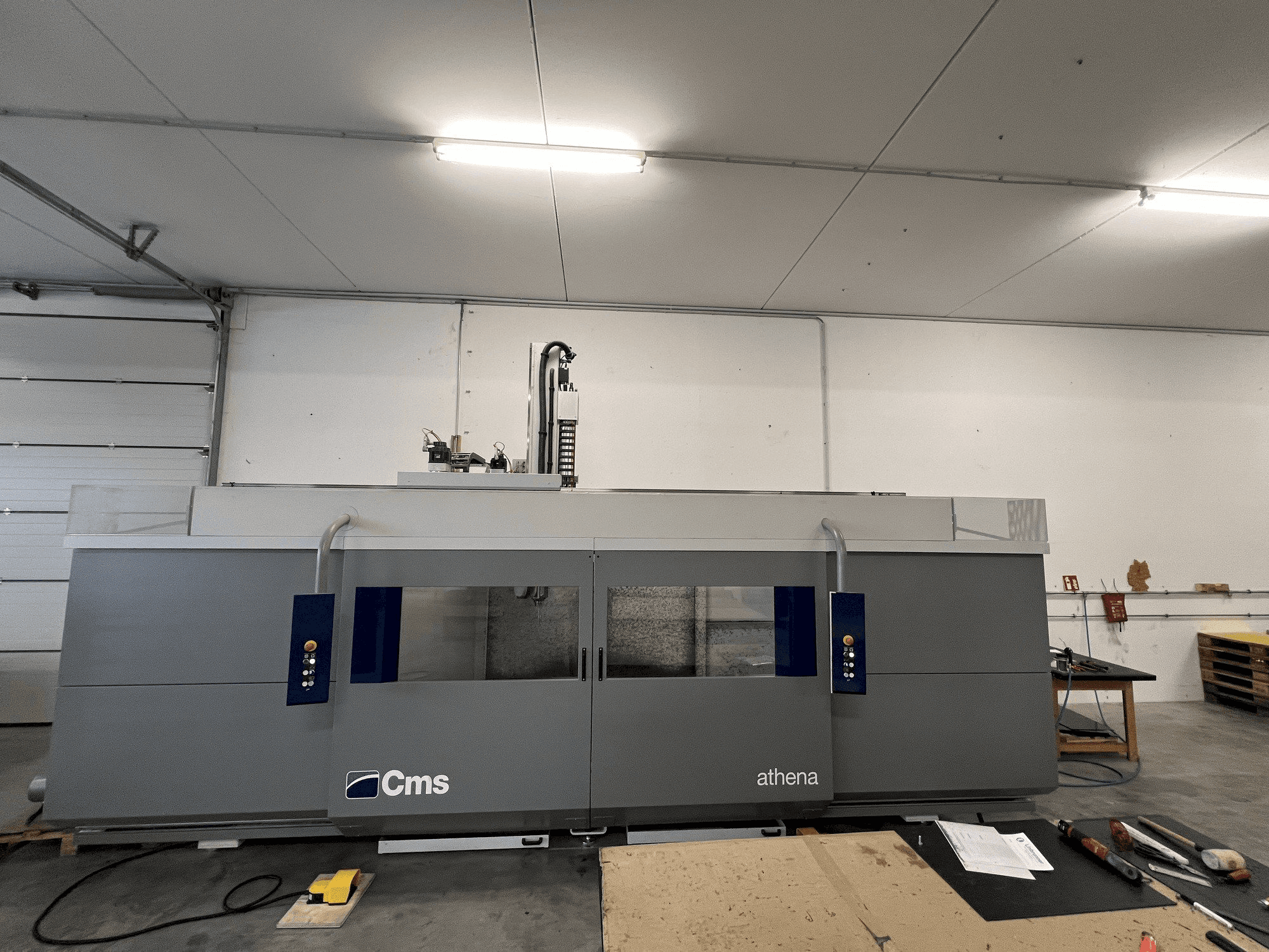Front view of CMS Athena A3 OCE machine