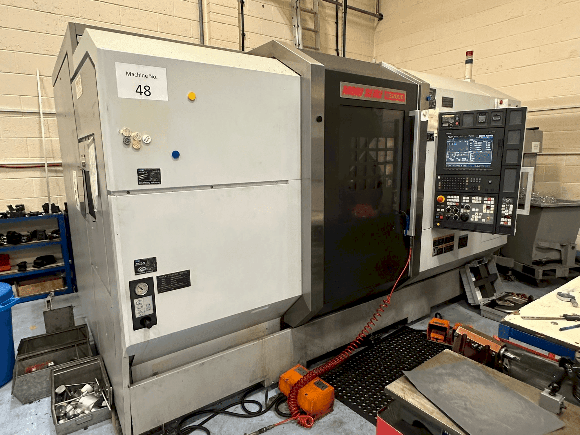 Front view of MORI SEIKI NZ2000 machine