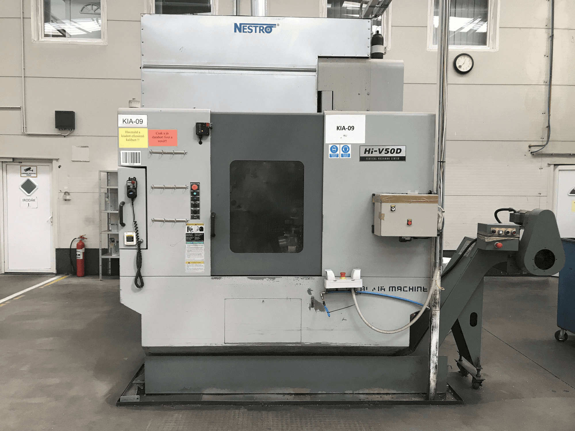 Front view of Hyundai Kia Hi V50D machine