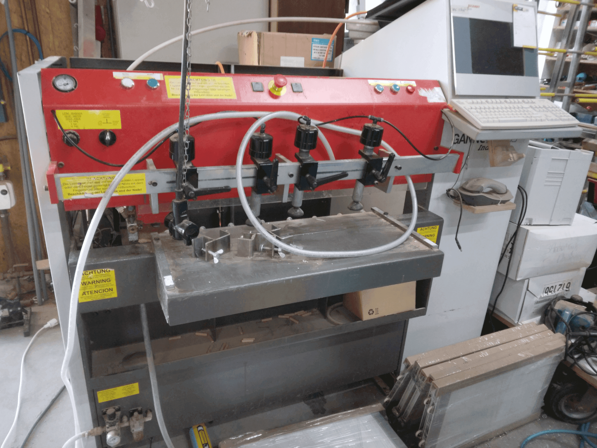Front view of GANNOMAT Index Logic T70 machine