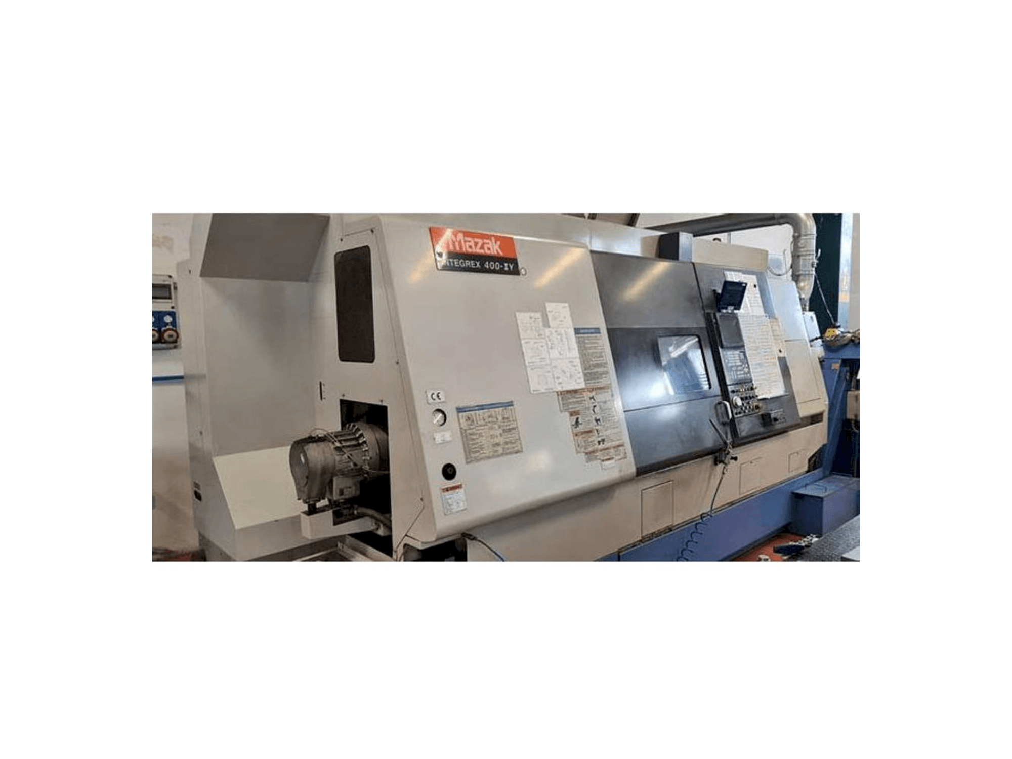 Front view of Mazak Integrex 400-II Y machine