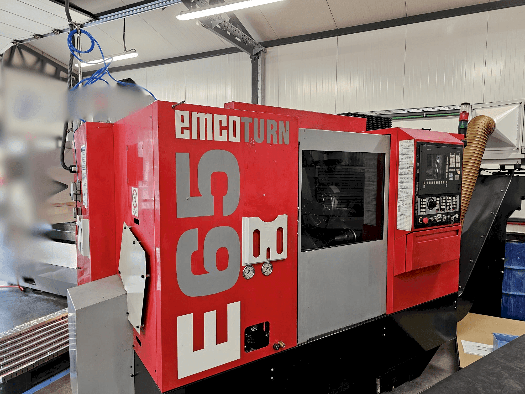 Front view of EMCO TURN E 65 machine