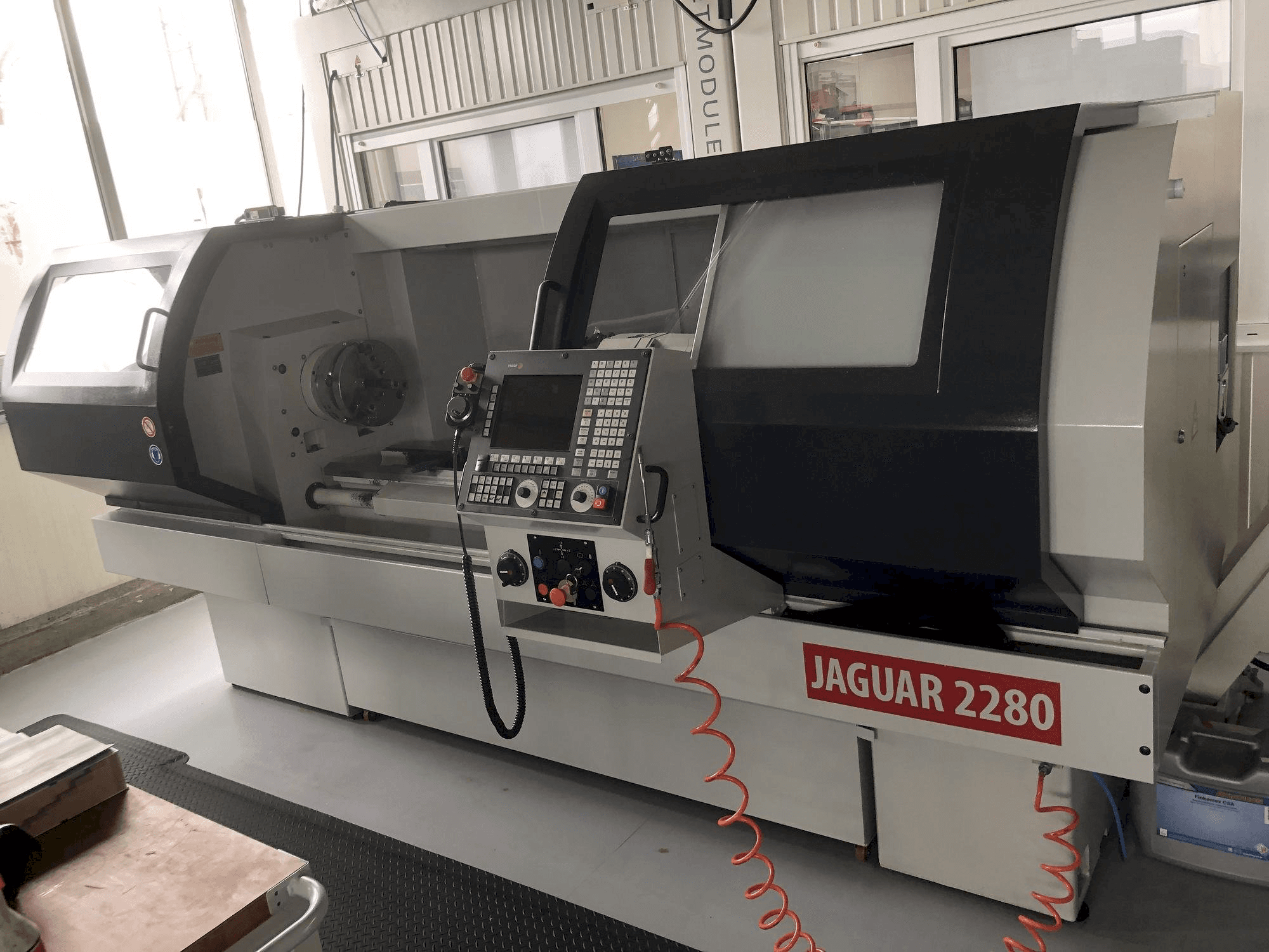 Front view of JESSEY AGUAR 2280 machine