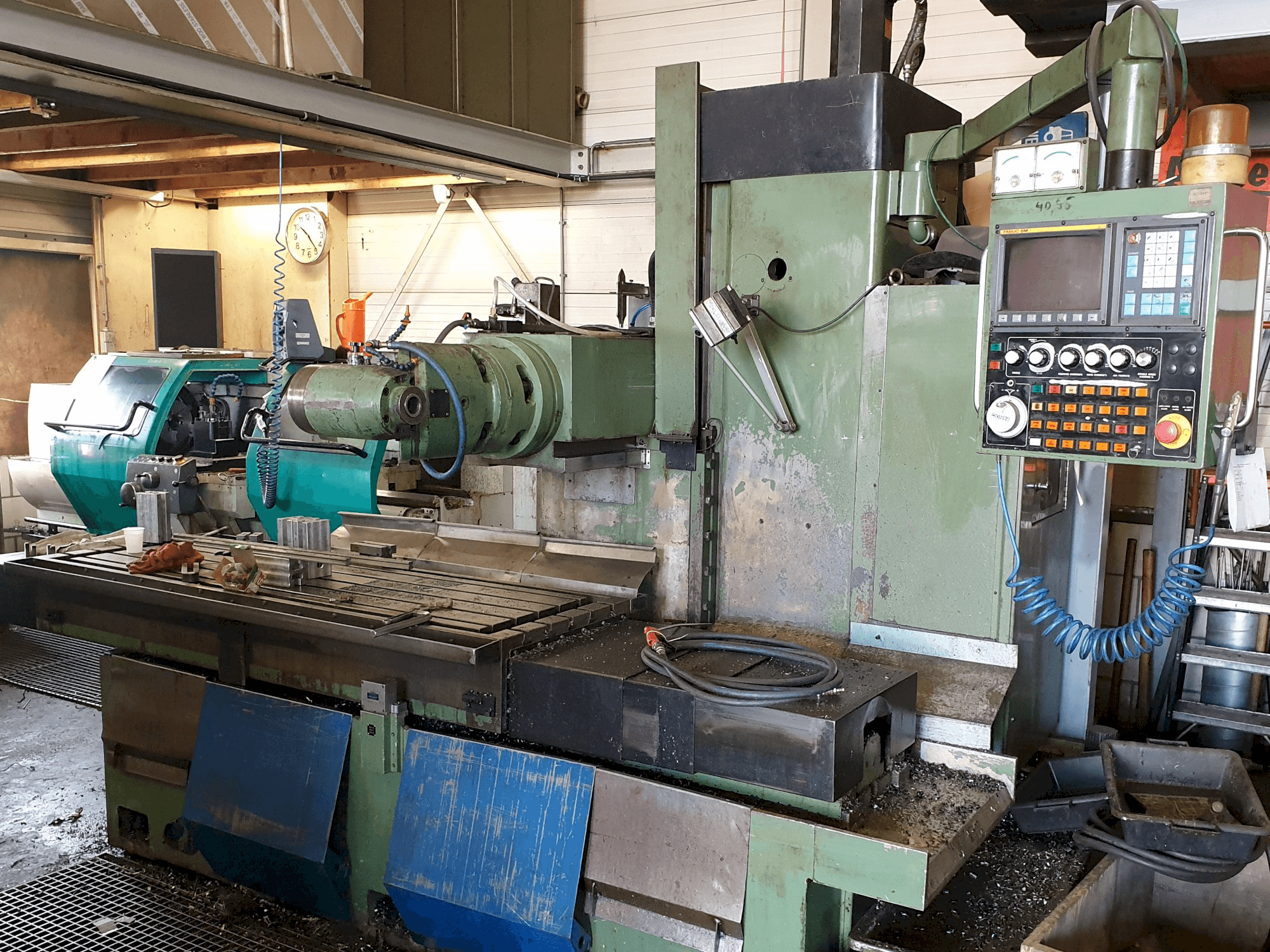 Front view of YCM X 1800 Machine