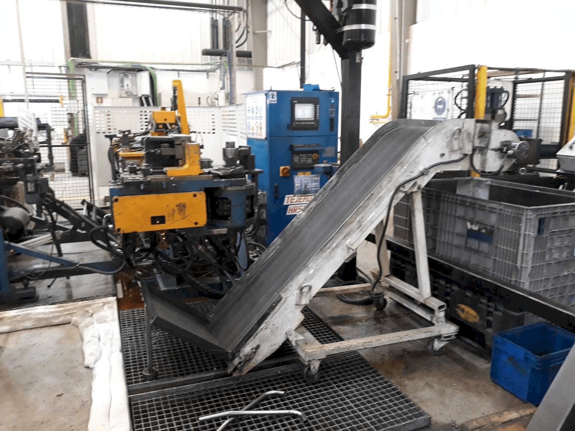 Front view of Tejero HR-50-CNC machine