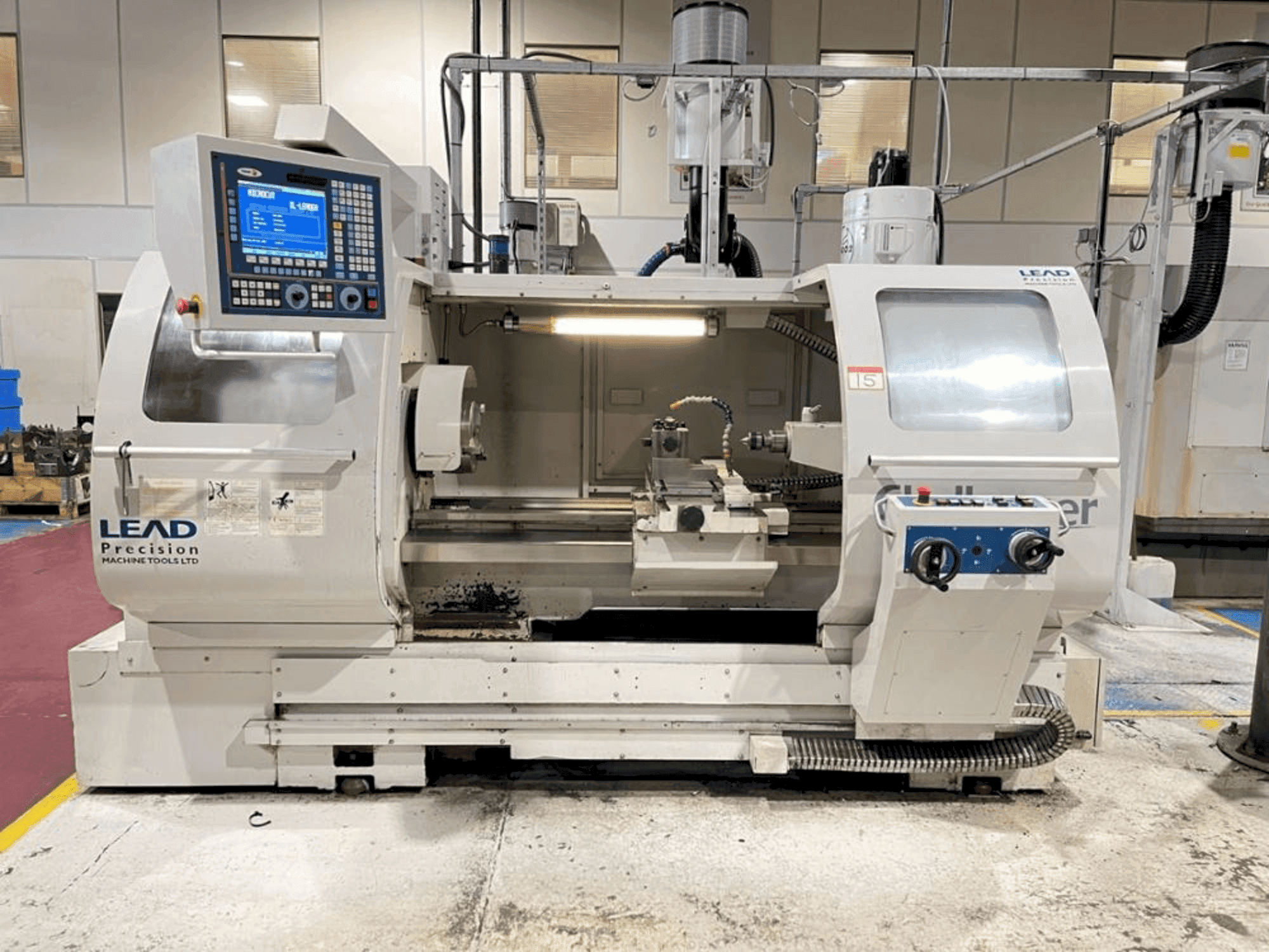 Front view of MICROCUT Challenger BNC-1840 machine
