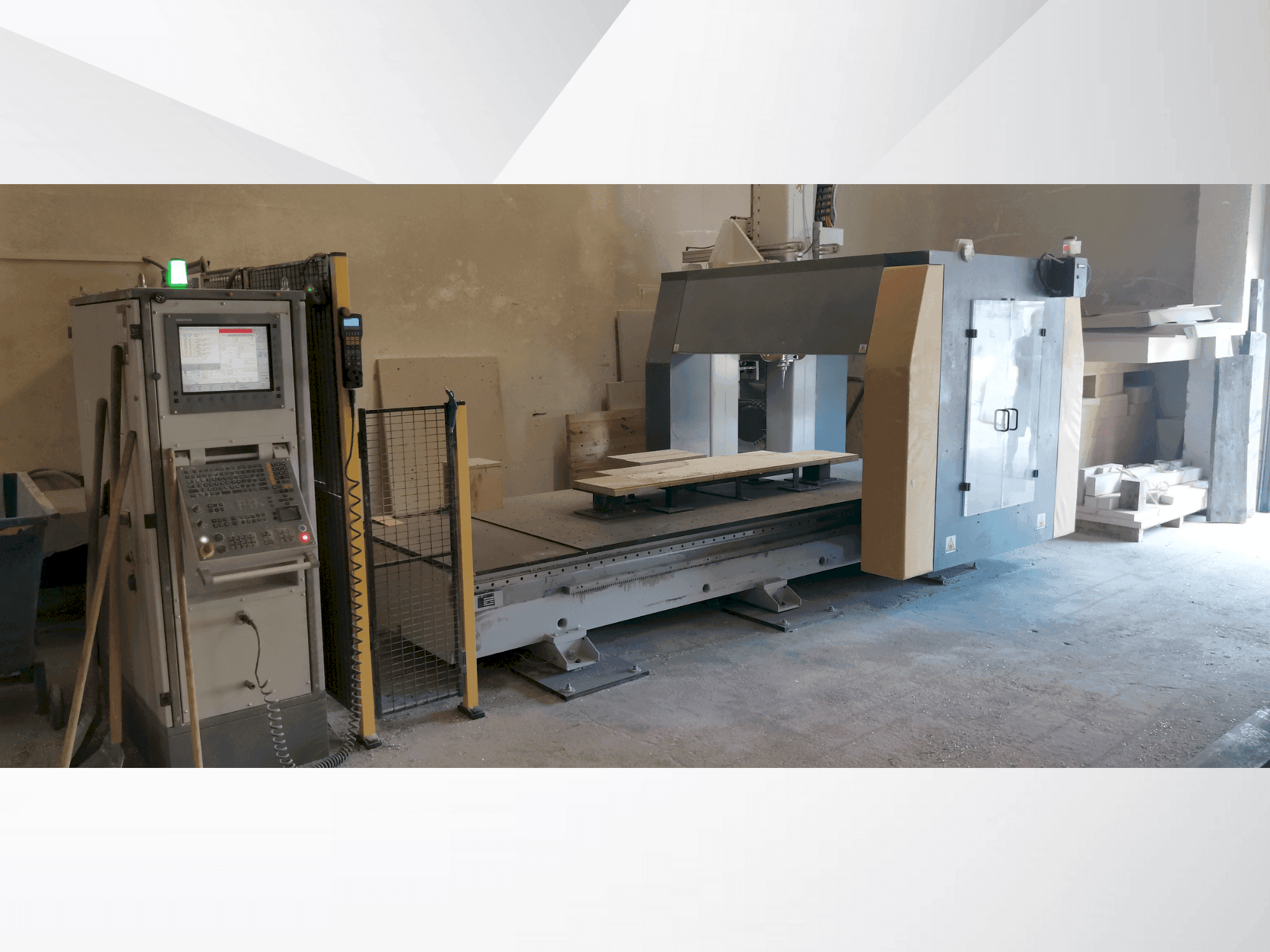 Front view of Sahos Dynamic FC 3000 machine