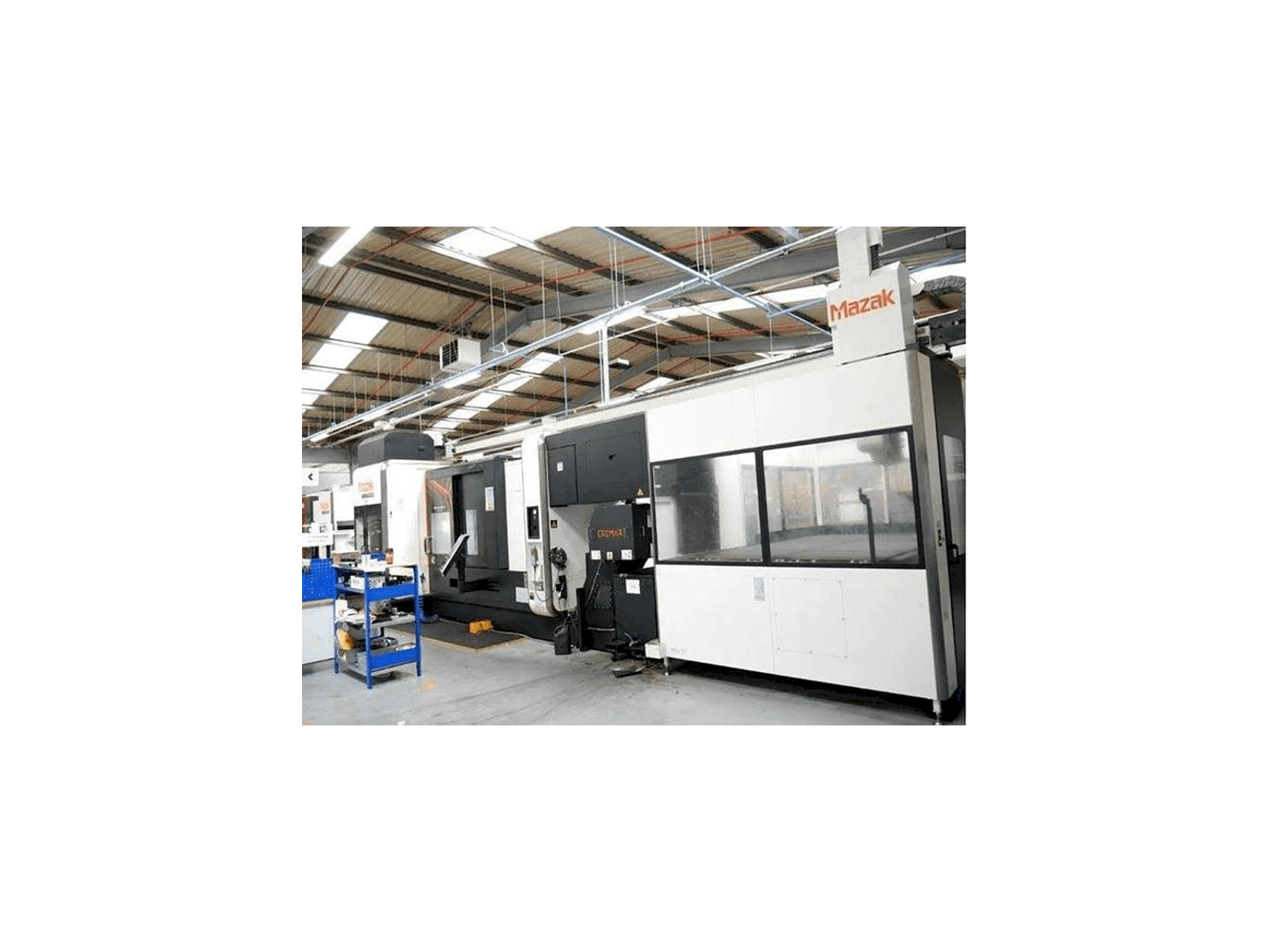 Front view of Mazak INTEGREX i-400 ST machine