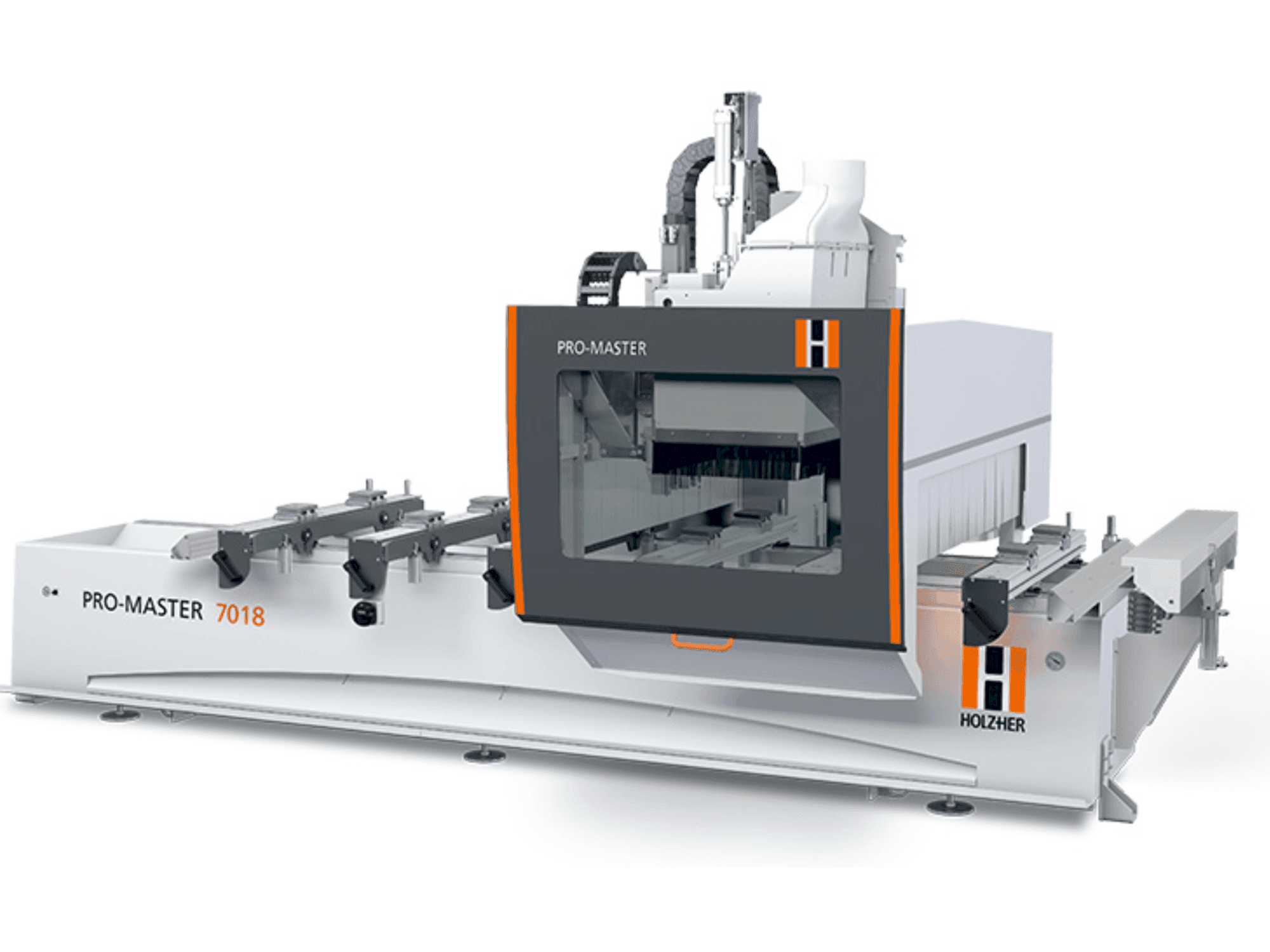 Front view of HOLZHER PRO MASTER 7018 machine