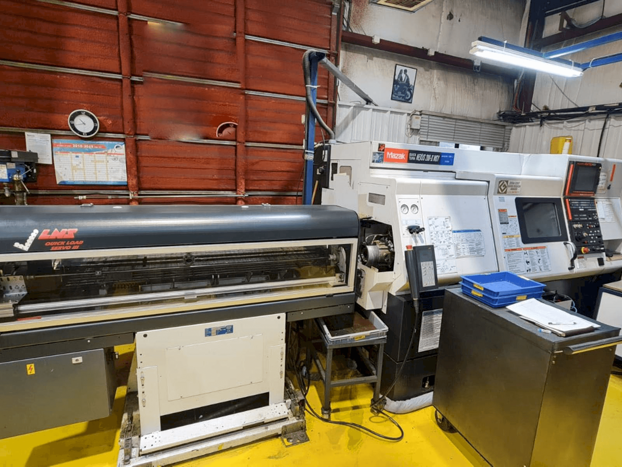 Front view of Mazak Quick Turn Nexus 200-II MSY machine