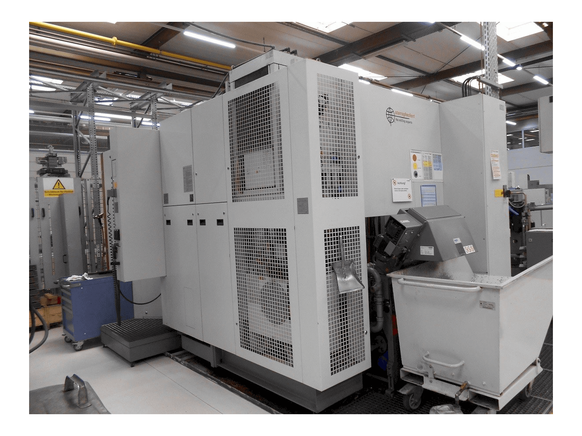 Left side view of Heckert HEC 500 D XXL machine