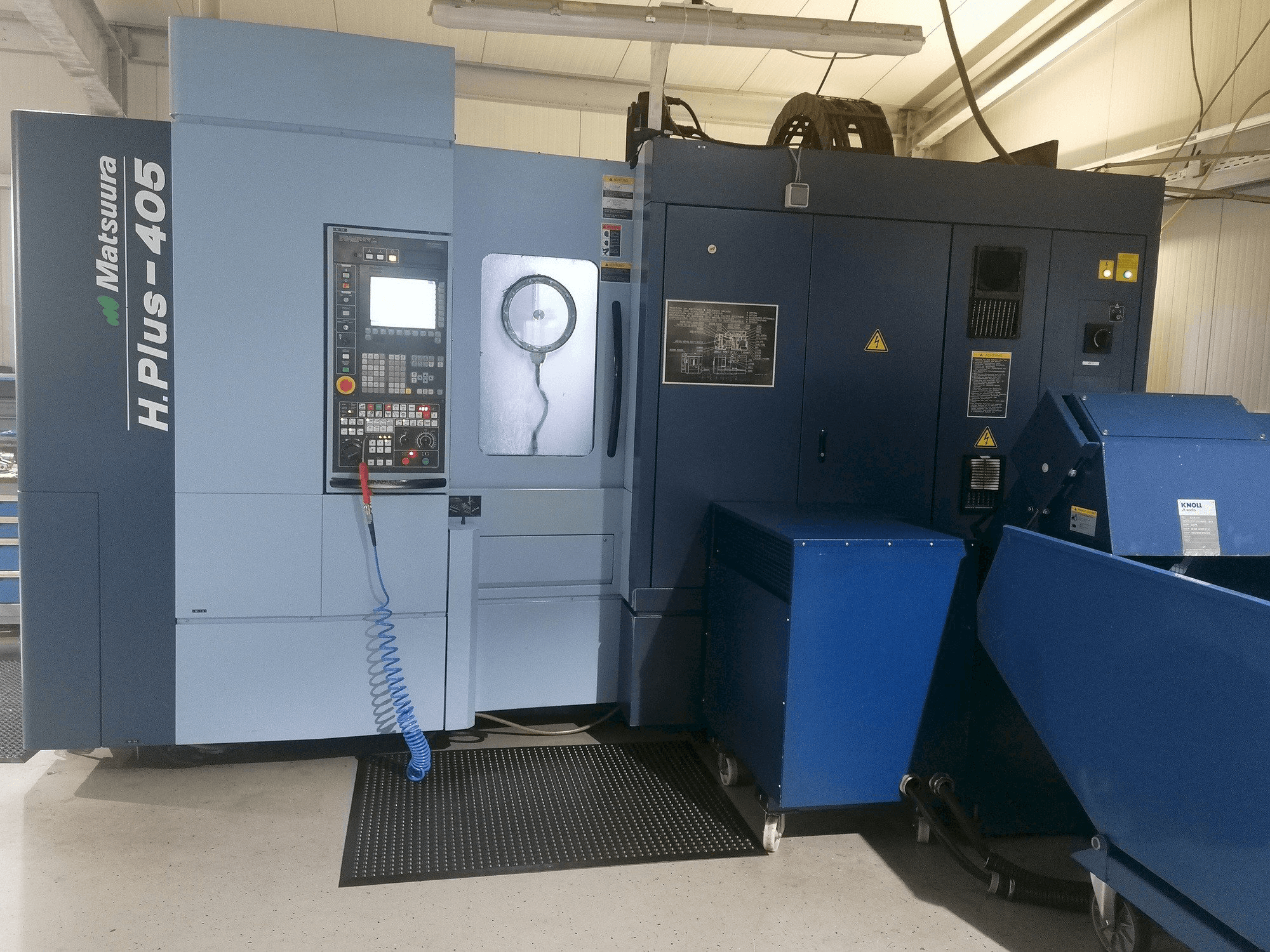 Front view of Matsuura H-PLUS-405 machine