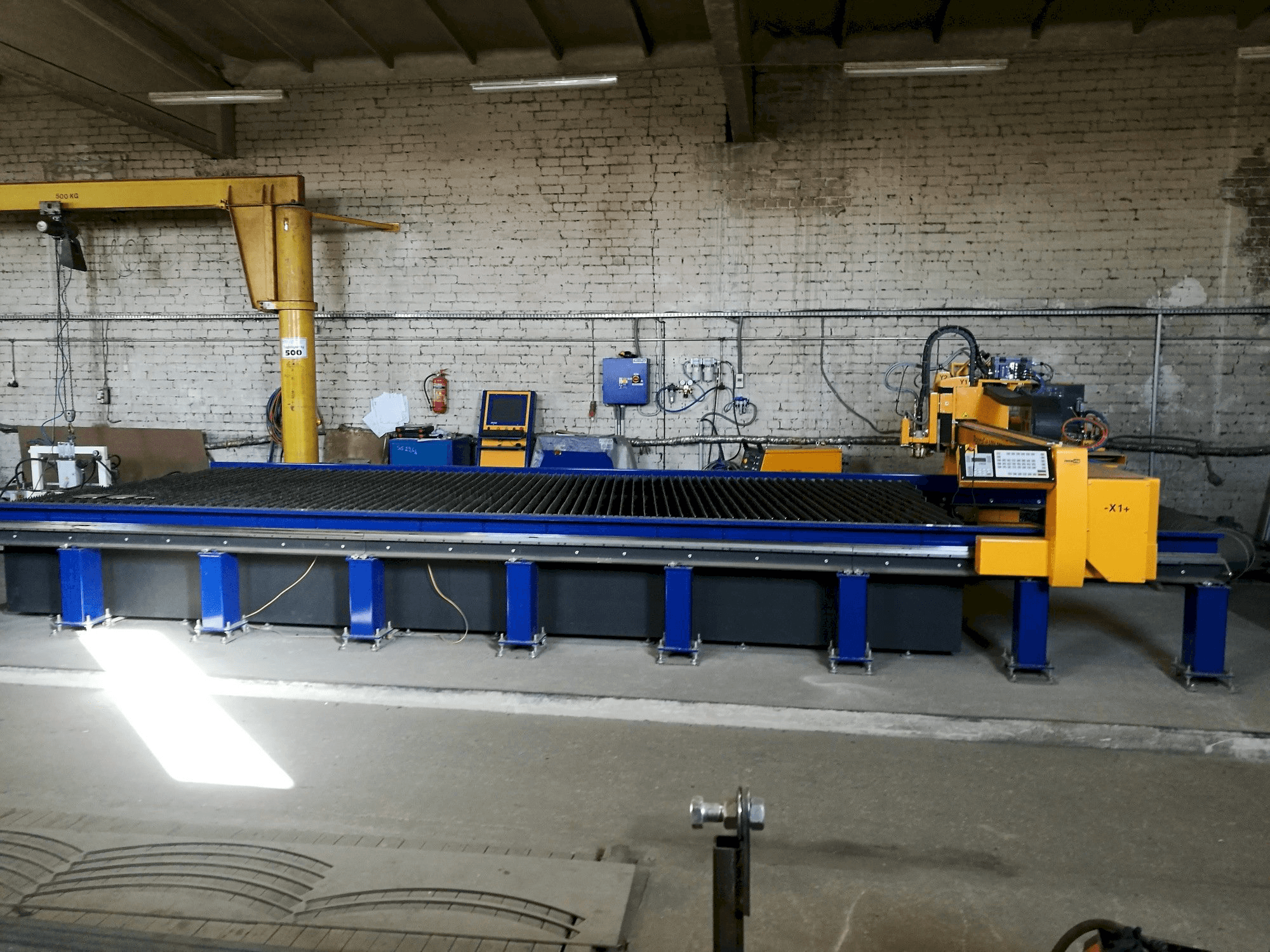 Front view of MicroStep PlasmaCut 6001.25PG machine