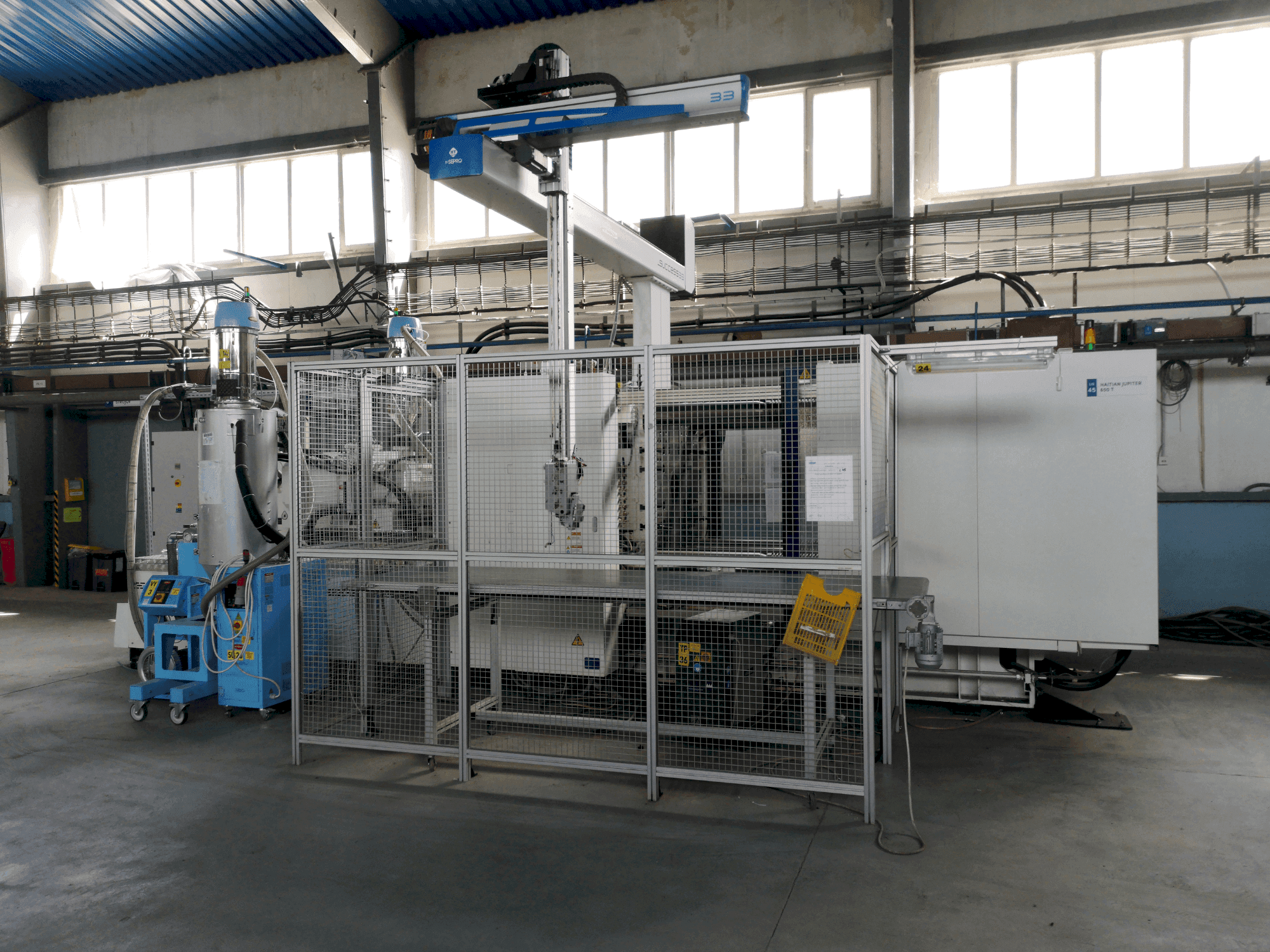 Front view of HAITIAN Jupiter 650 II machine