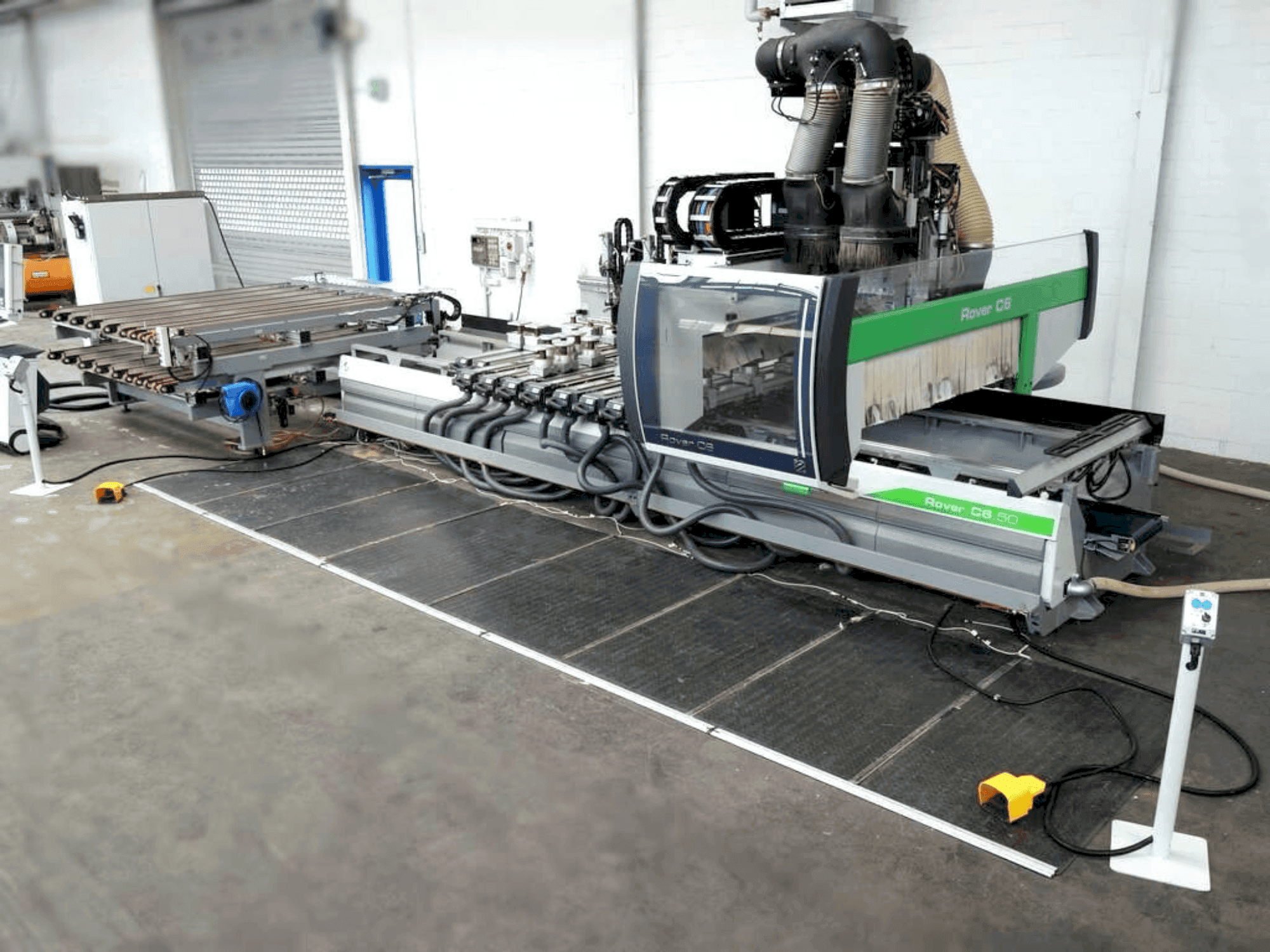 Front view of BIESSE Rover C6 machine