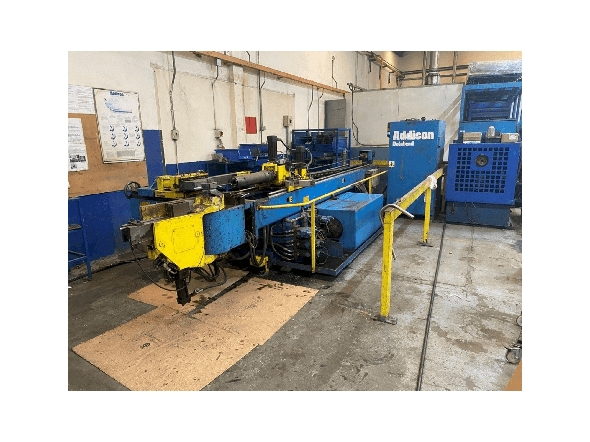 Front view of Addison DB-76 3D CNC machine