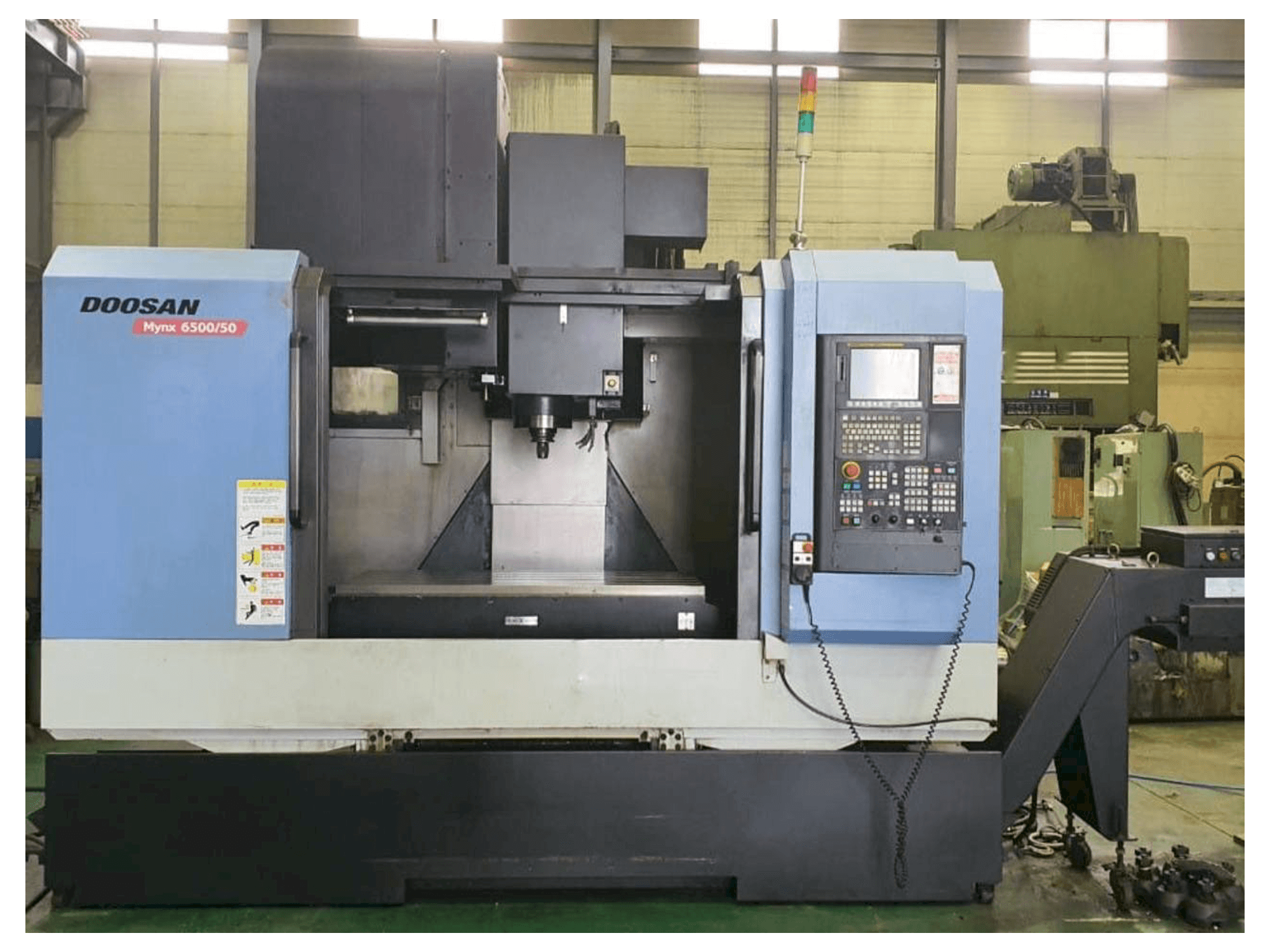 Front view of Doosan Mynx 6500/50 machine