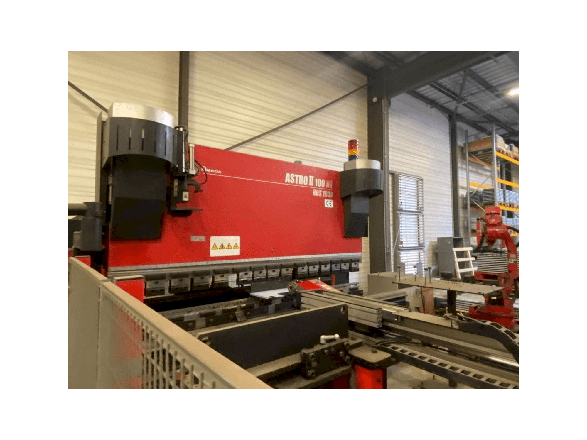 Front view of AMADA ASTRO 100NT machine