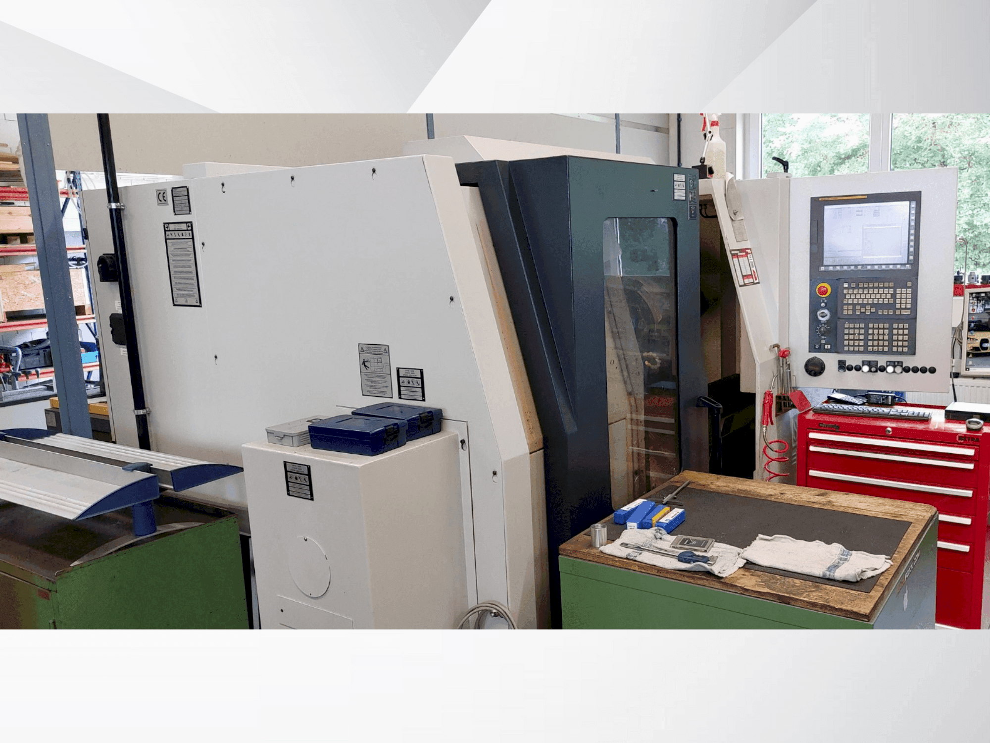 Front view of SPINNER TC 600 65 MC machine