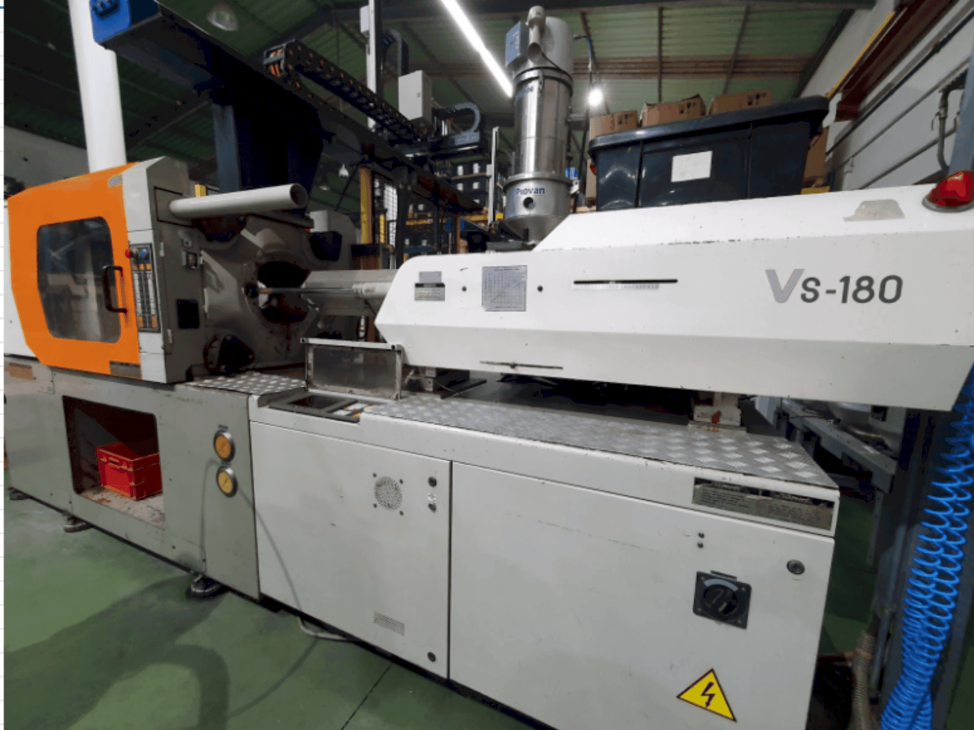 Front view of Victor VS180 machine