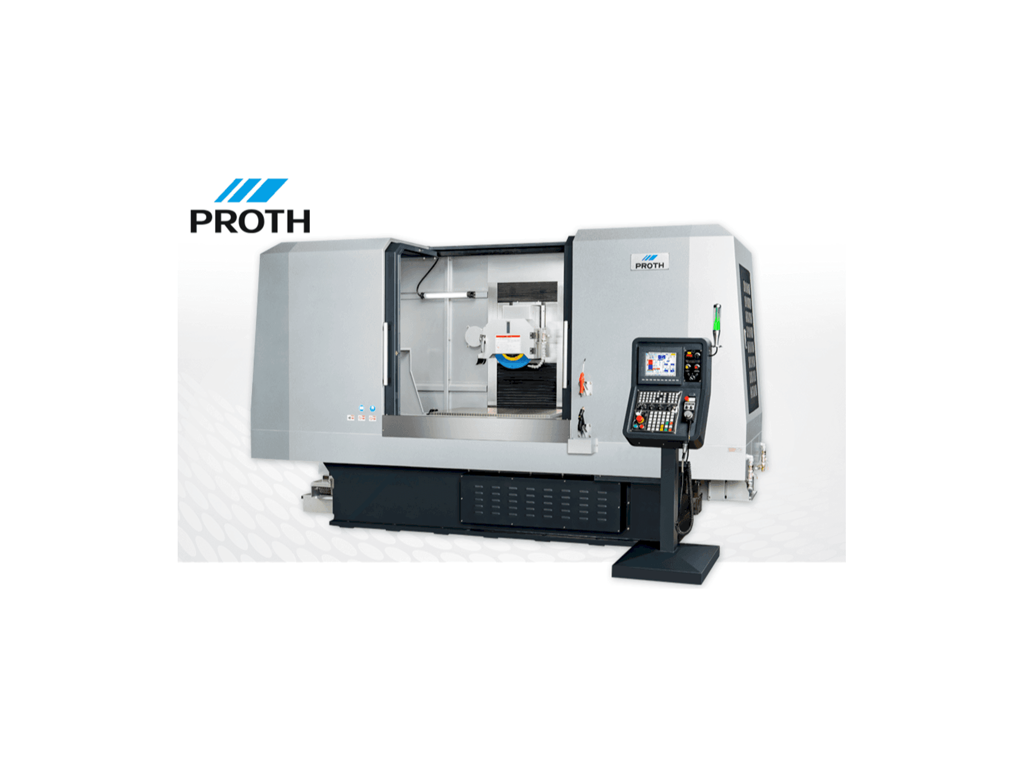 Front view of Proth PSGC-50100AHR machine