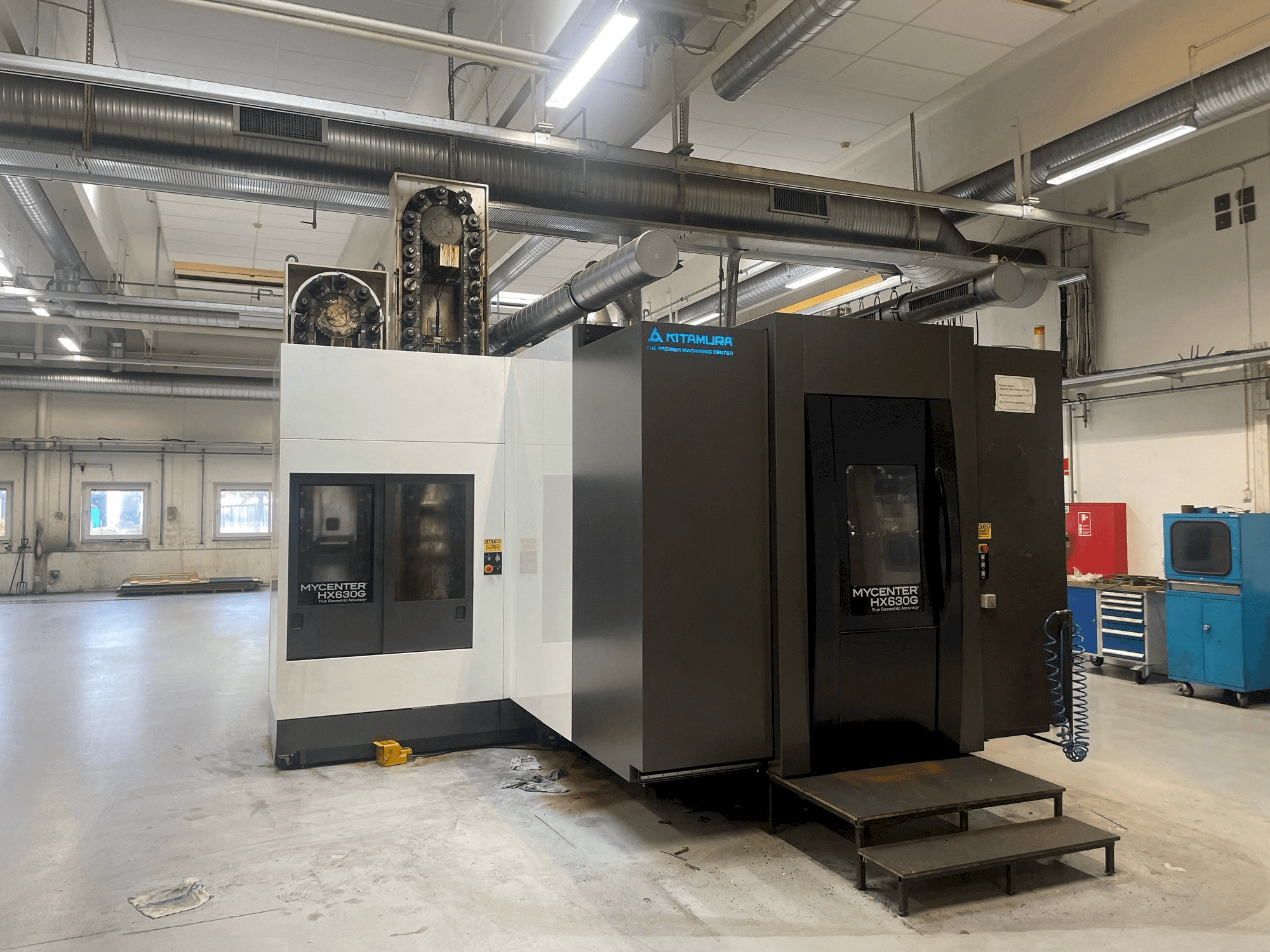 Front view of Kitamura HX630G machine