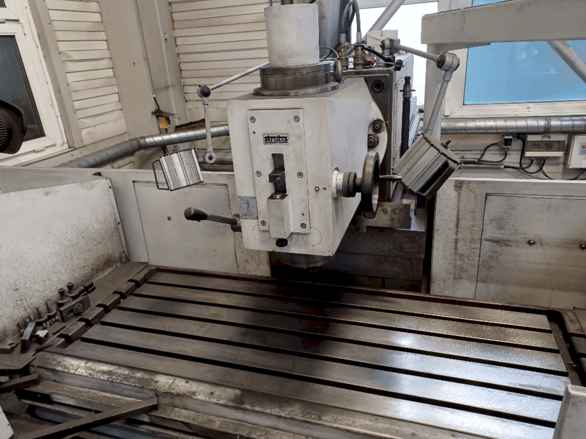Working room of Strojtos FGS 63 NCP machine