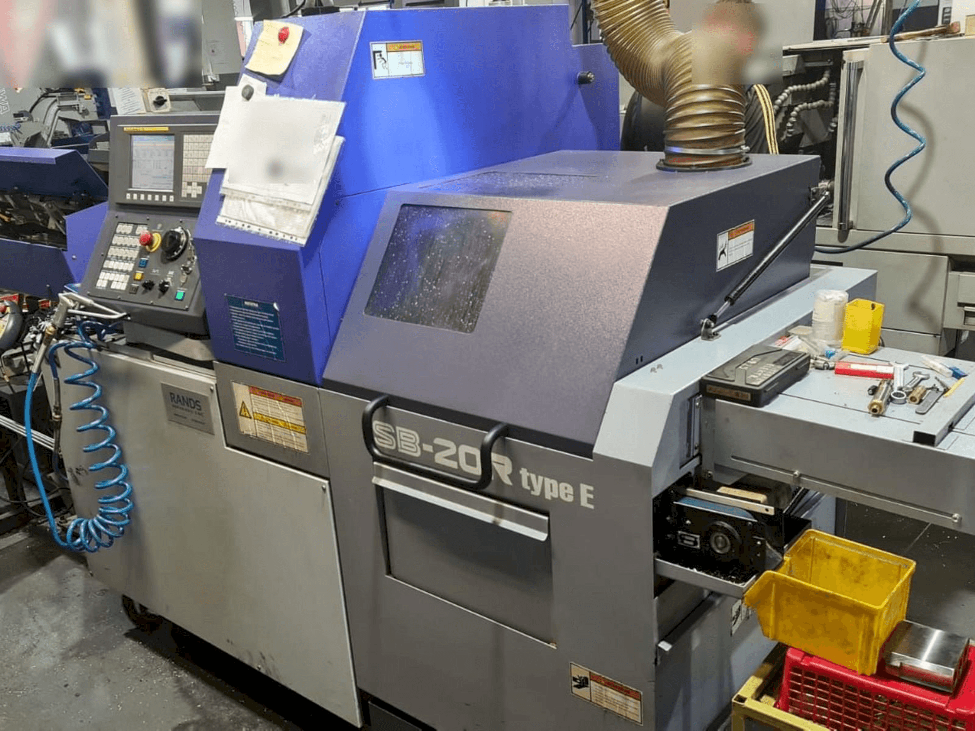 Front view of Star SB-20R type E machine